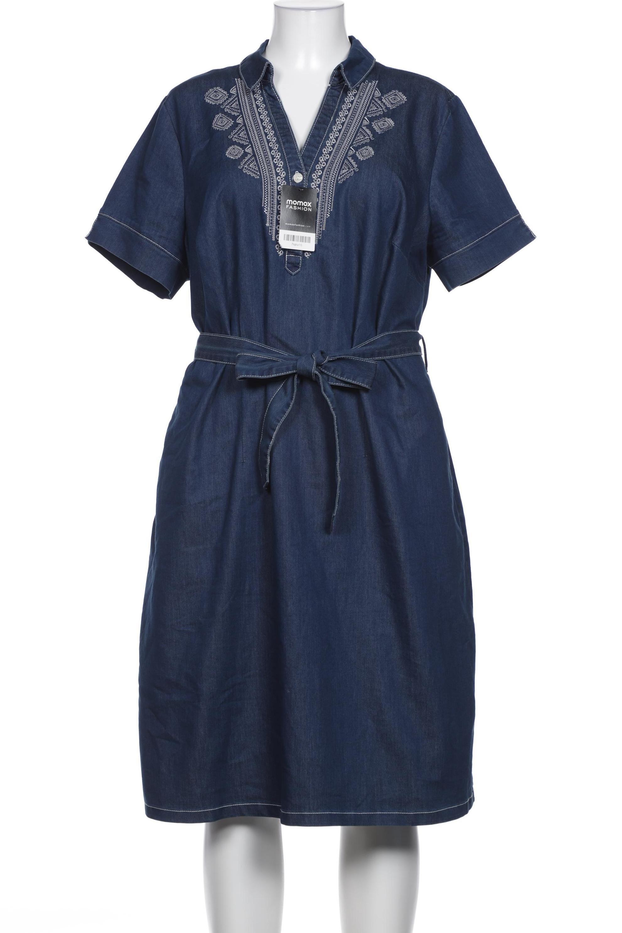 

sheego Damen Kleid, marineblau