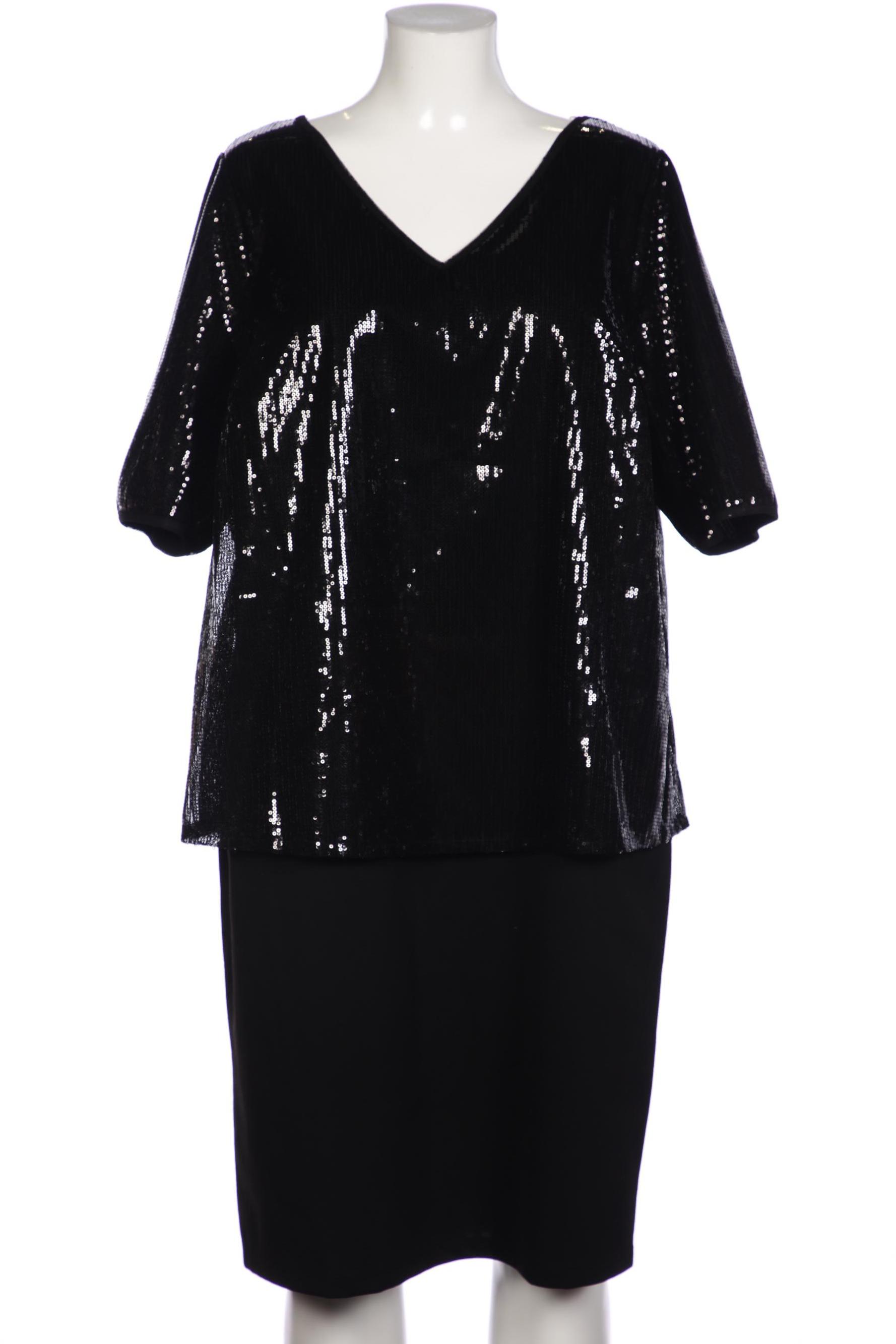 

sheego Damen Kleid, schwarz