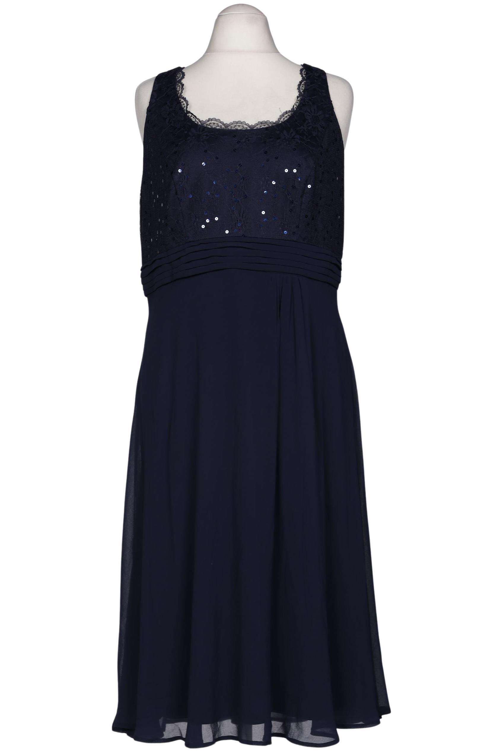 

sheego Damen Kleid, marineblau, Gr. 46
