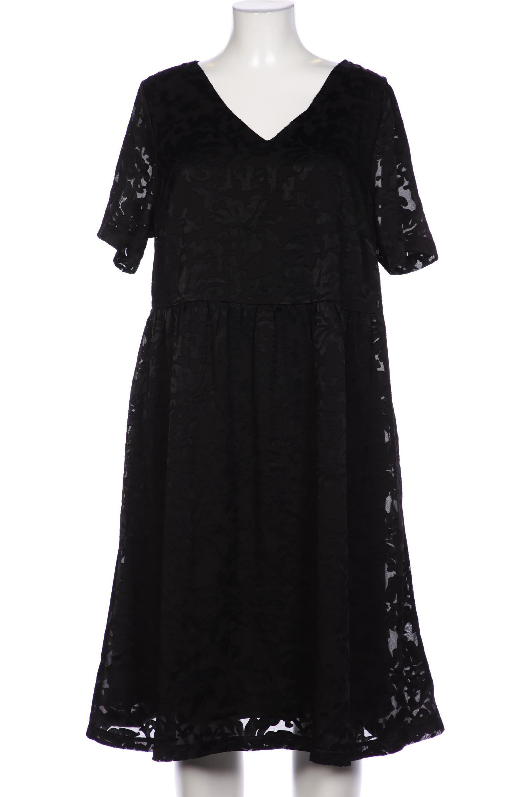

sheego Damen Kleid, schwarz, Gr. 48