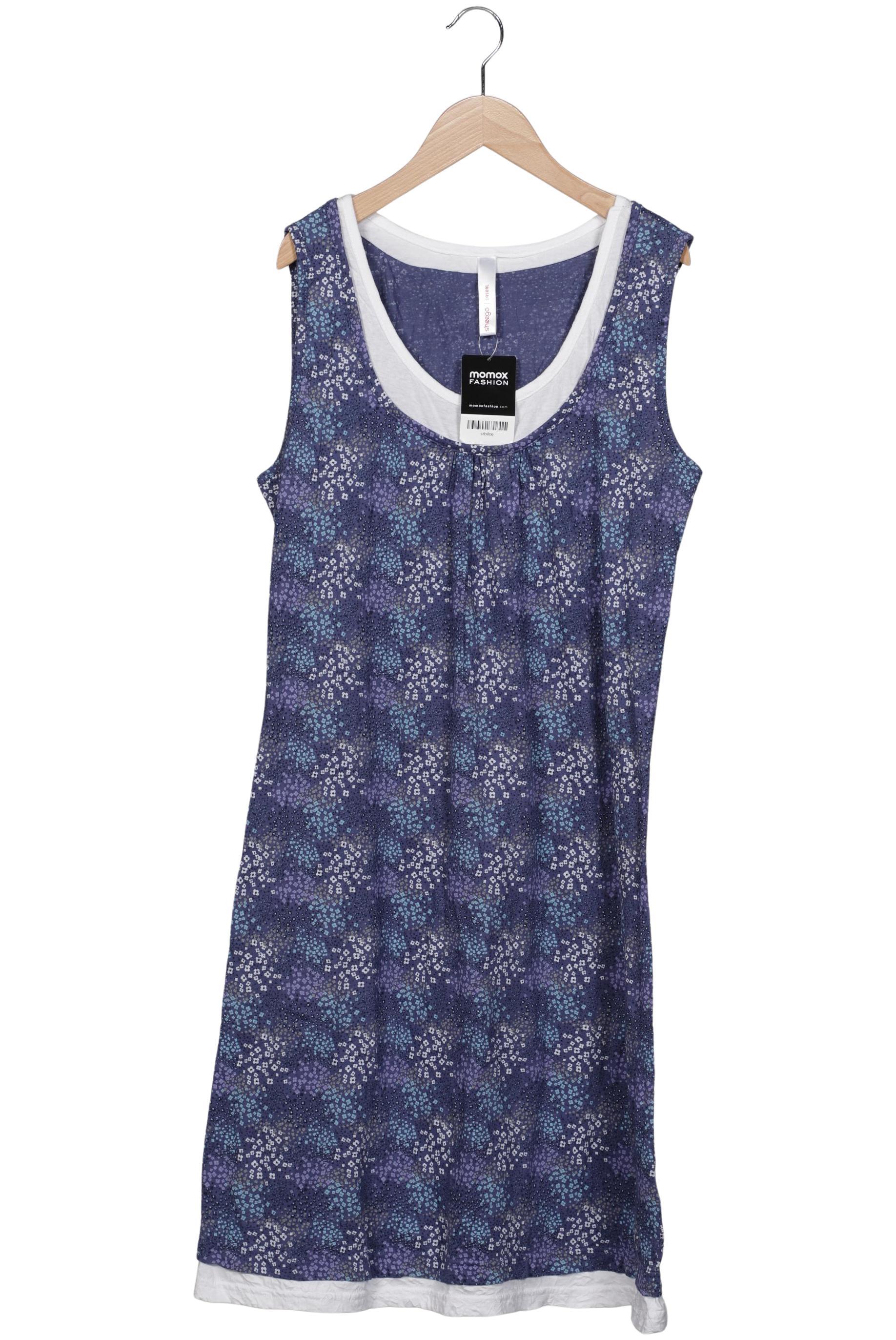 

sheego Damen Kleid, blau, Gr. 40