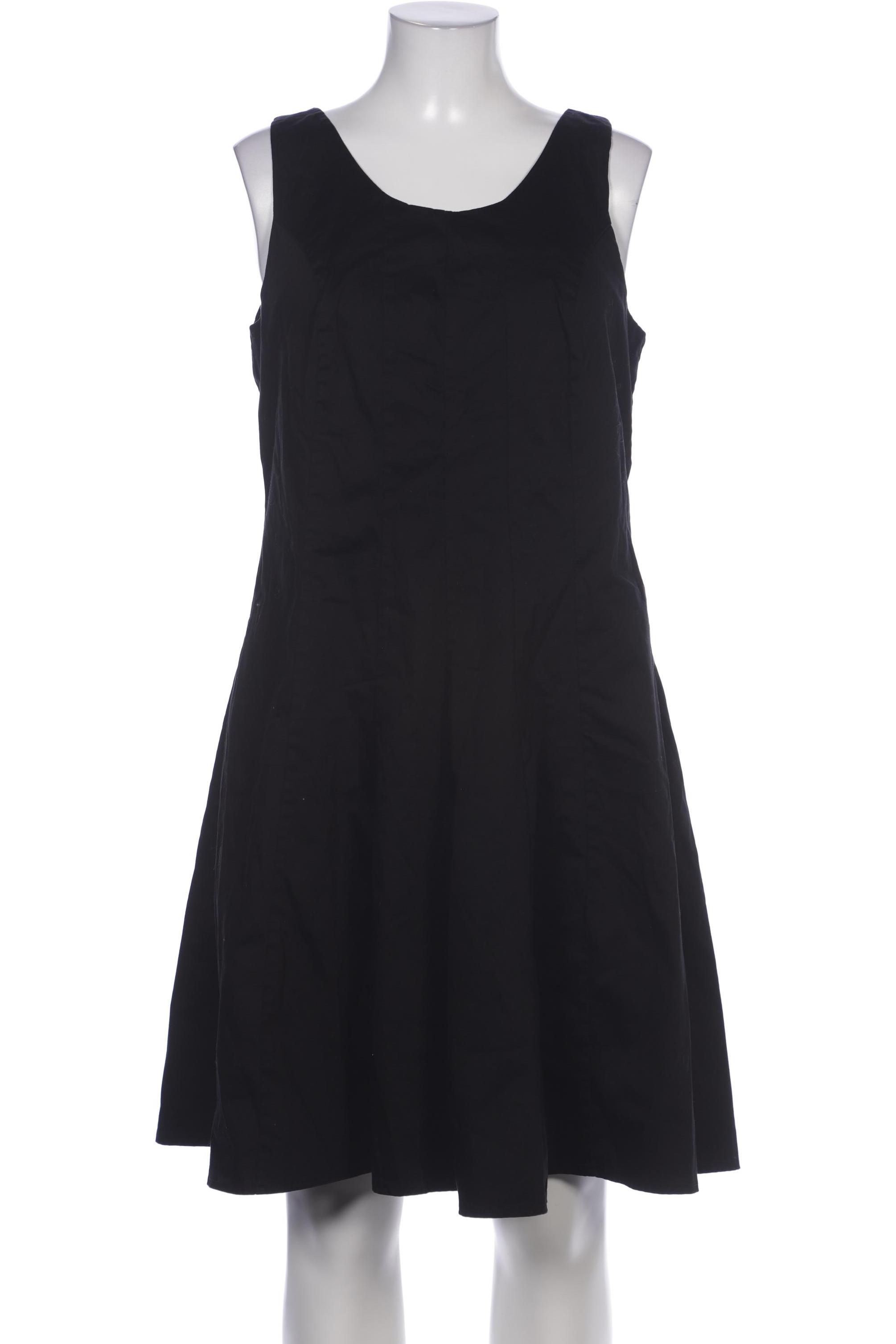 

sheego Damen Kleid, schwarz, Gr. 46