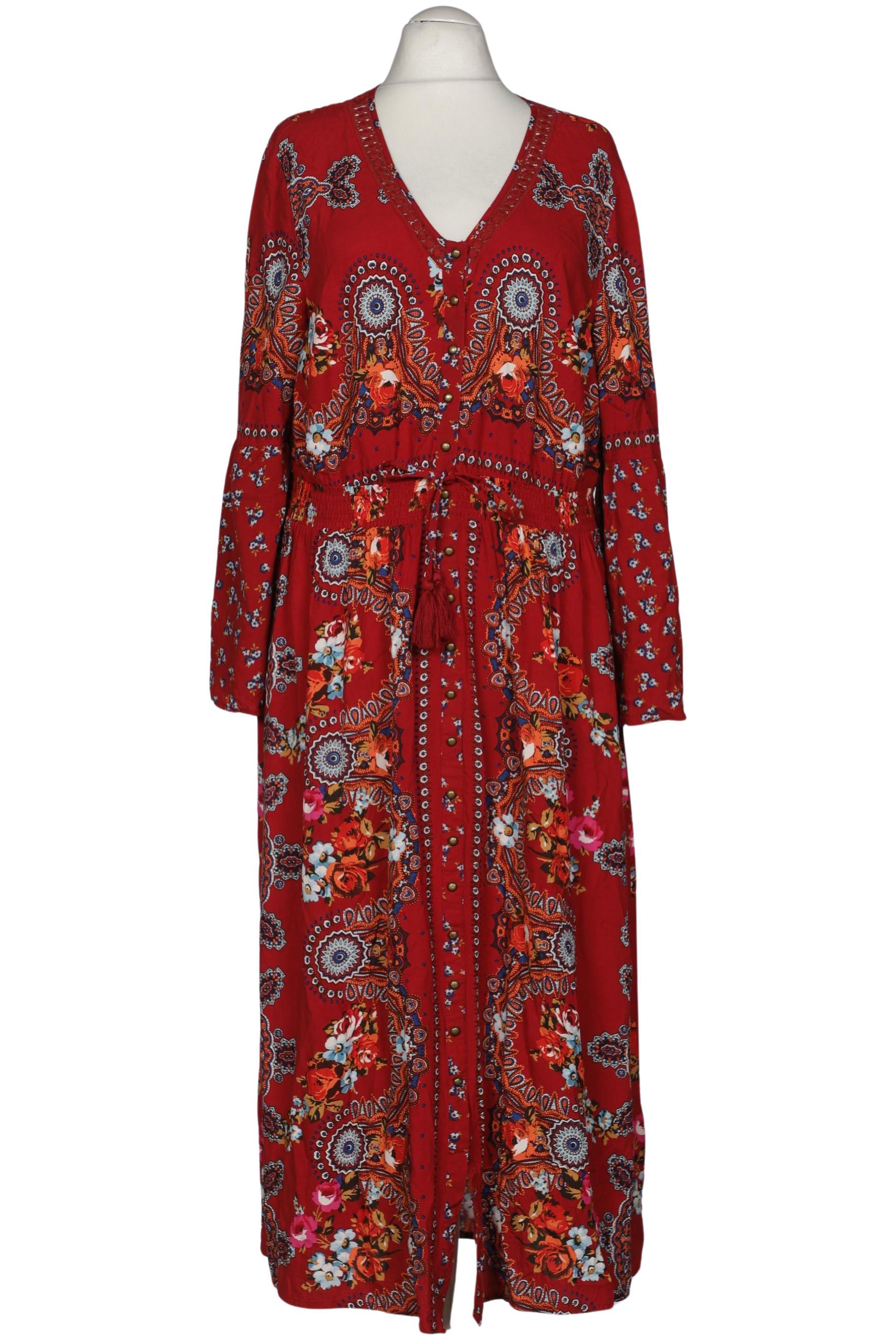 

sheego Damen Kleid, rot, Gr. 48