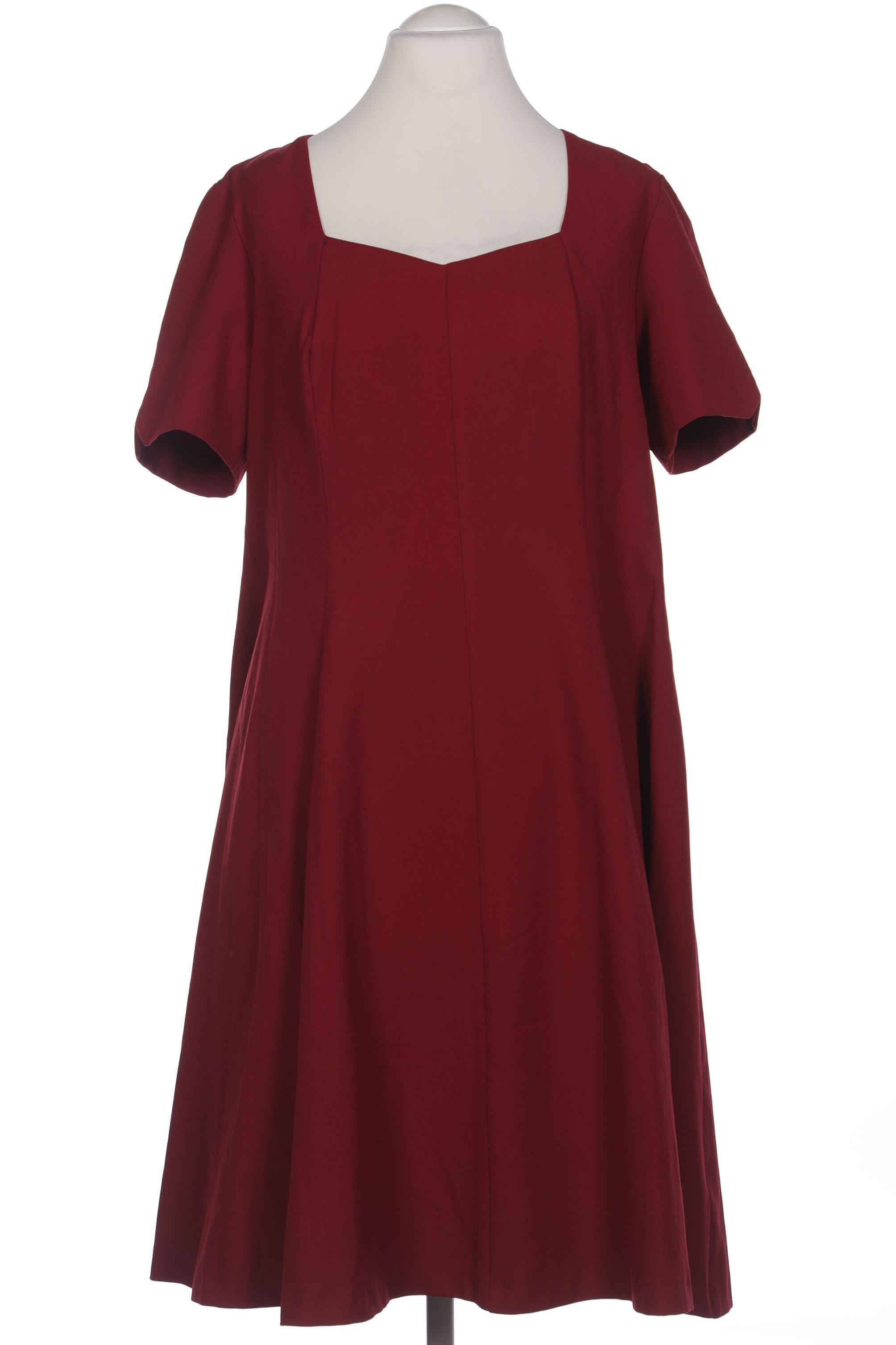 

sheego Damen Kleid, bordeaux, Gr. 44