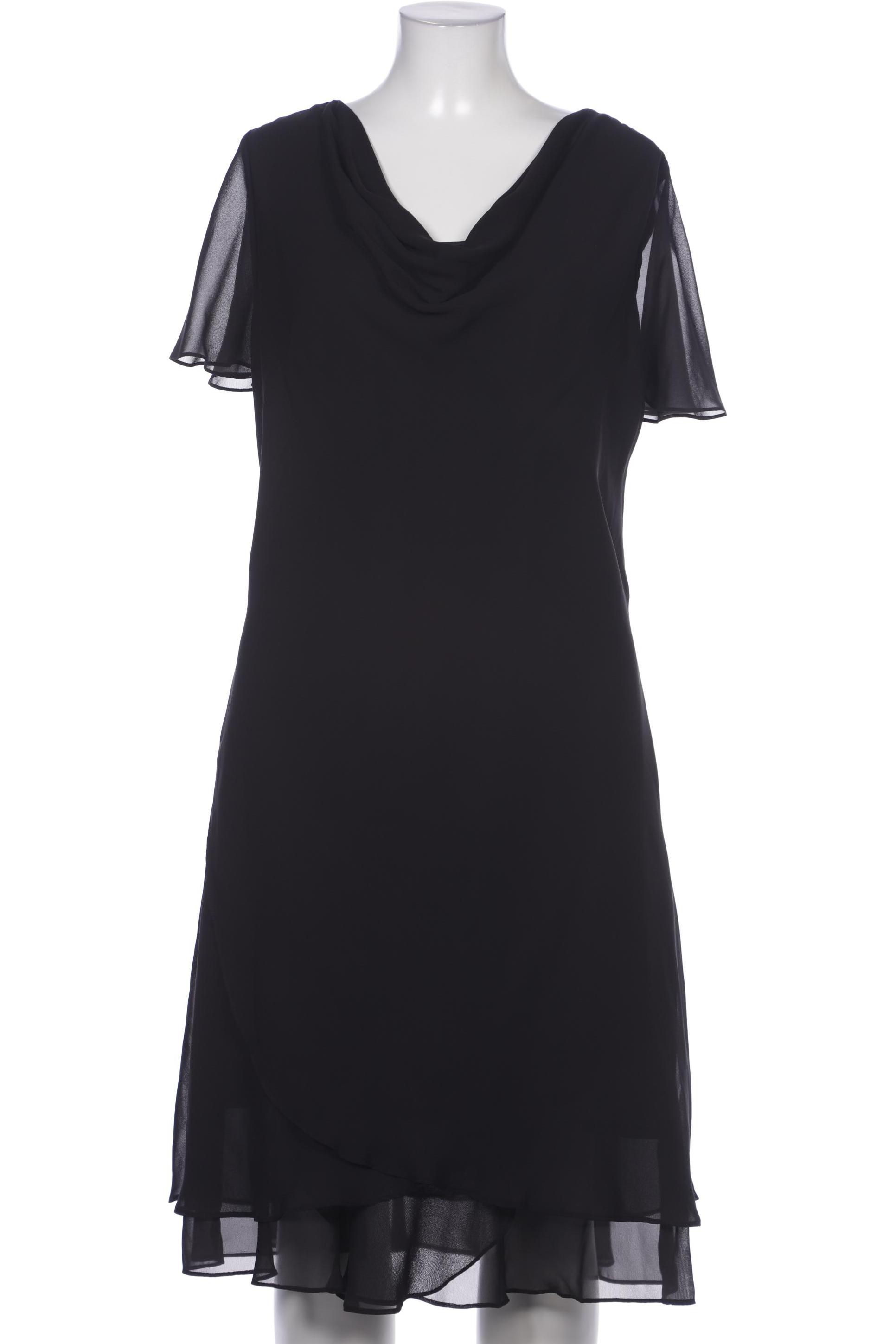 

sheego Damen Kleid, schwarz, Gr. 48