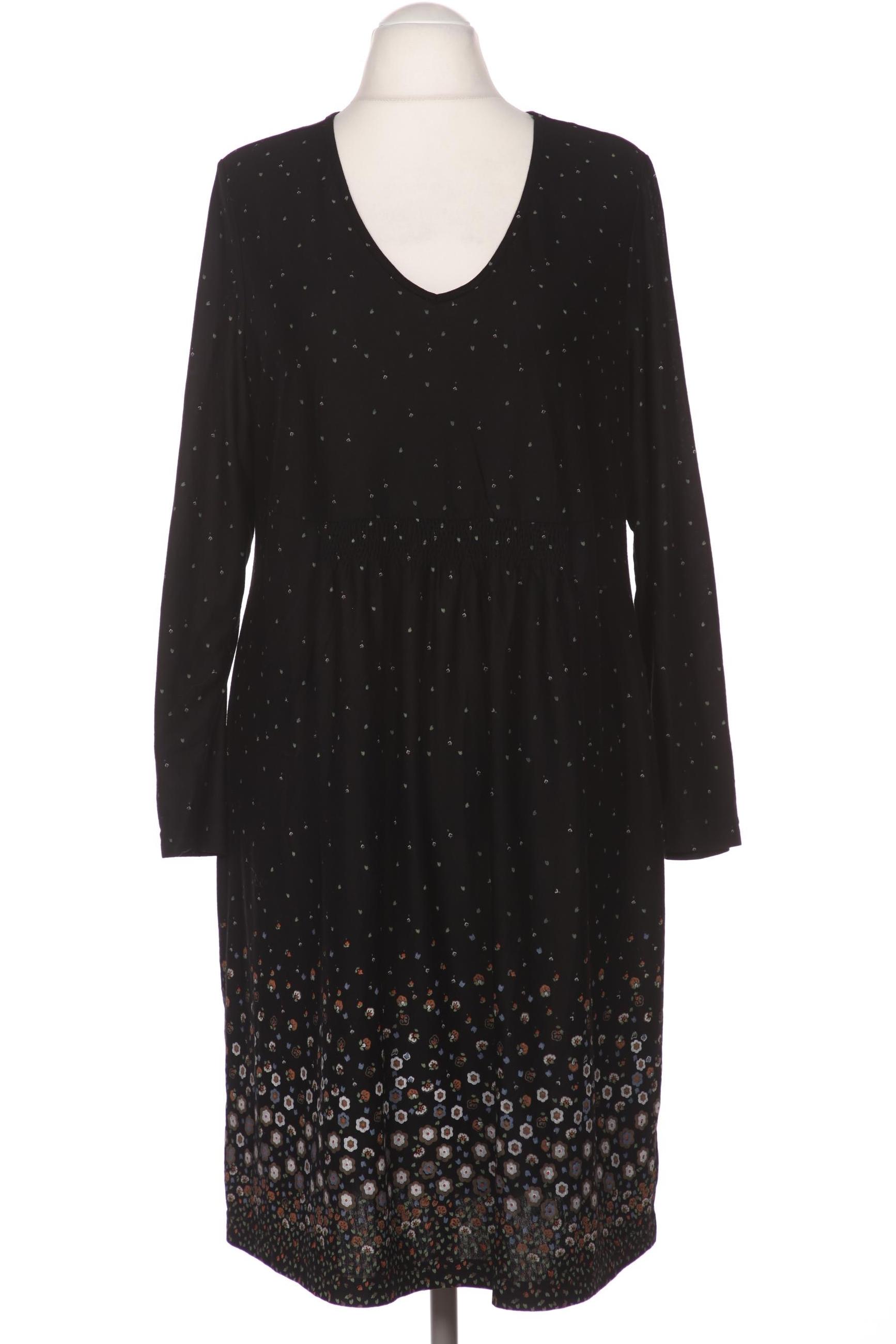 

sheego Damen Kleid, schwarz, Gr. 48