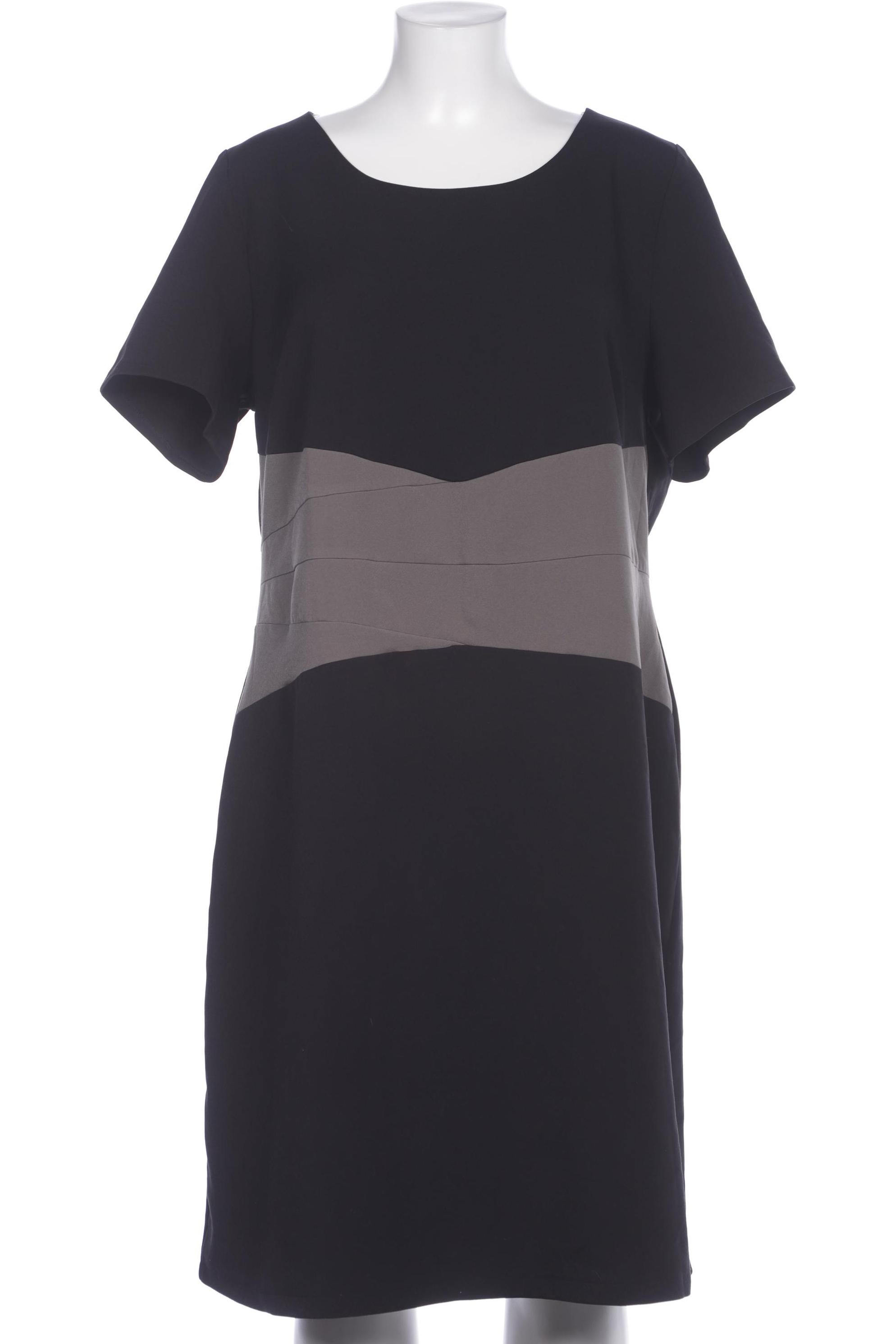 

sheego Damen Kleid, schwarz, Gr. 48