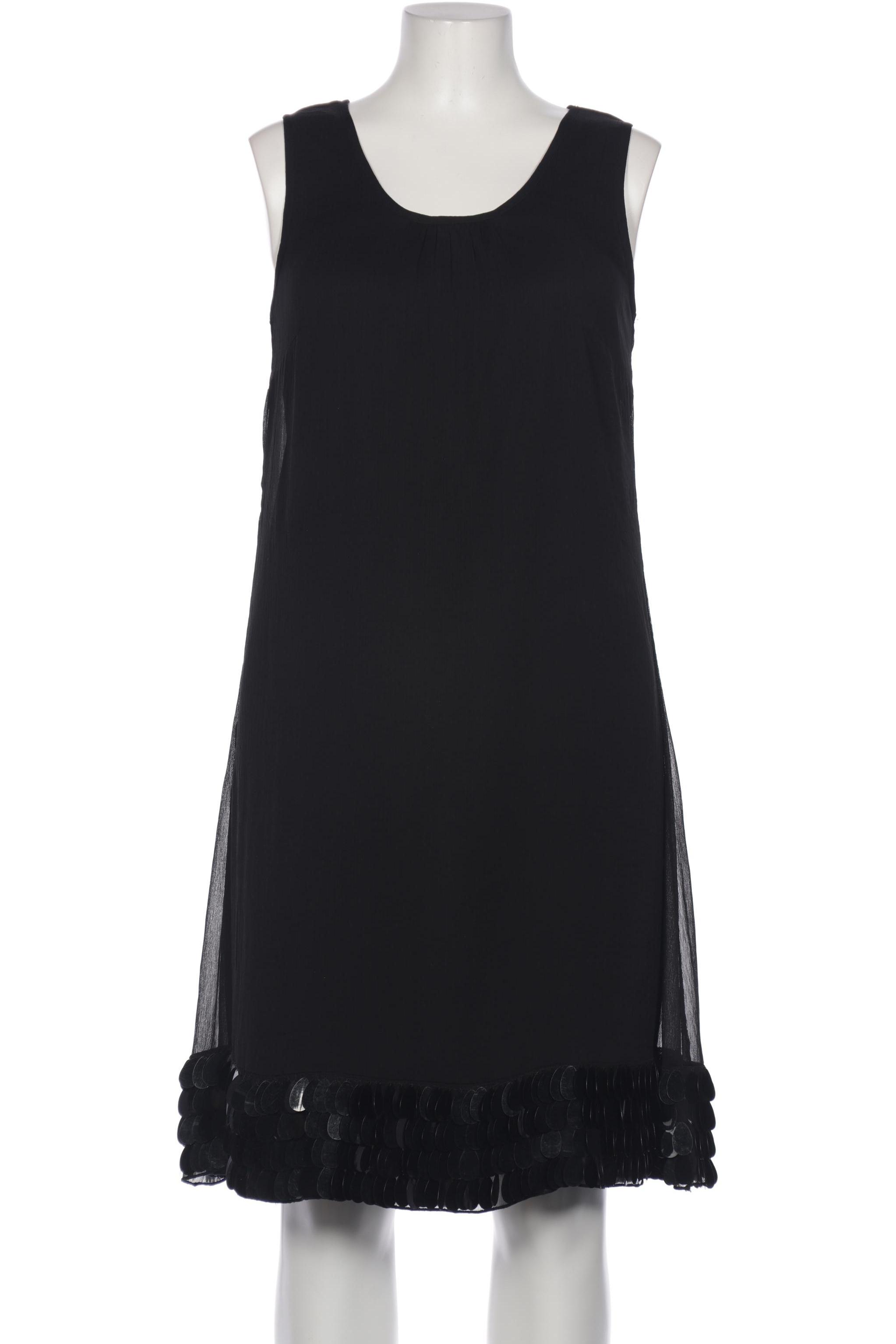 

sheego Damen Kleid, schwarz, Gr. 42
