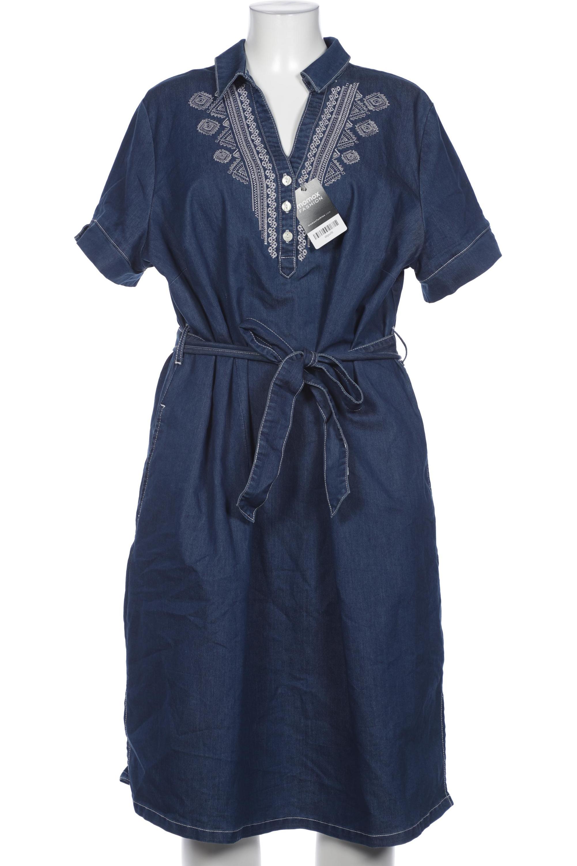 

sheego Damen Kleid, marineblau, Gr. 48