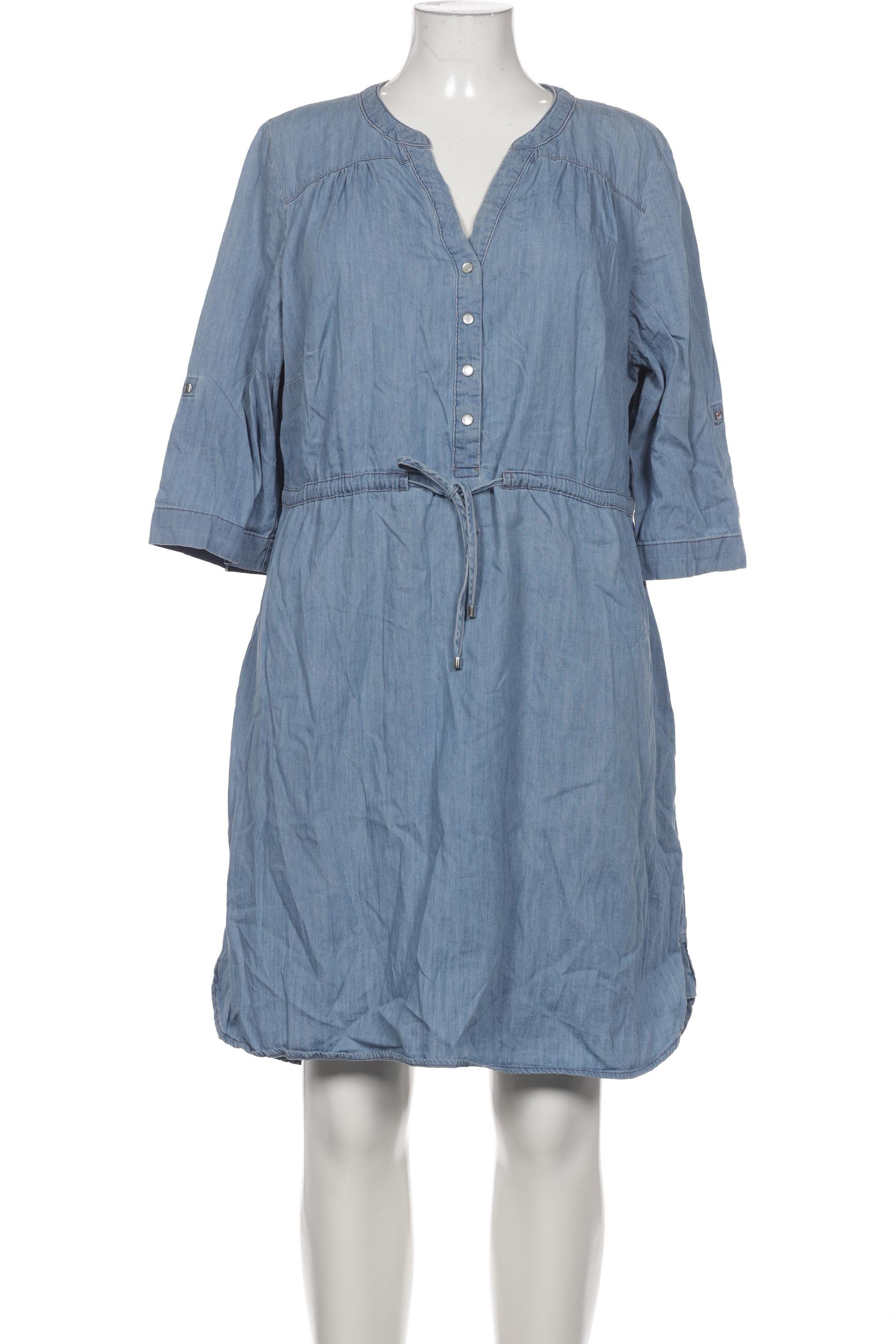 

sheego Damen Kleid, blau, Gr. 48