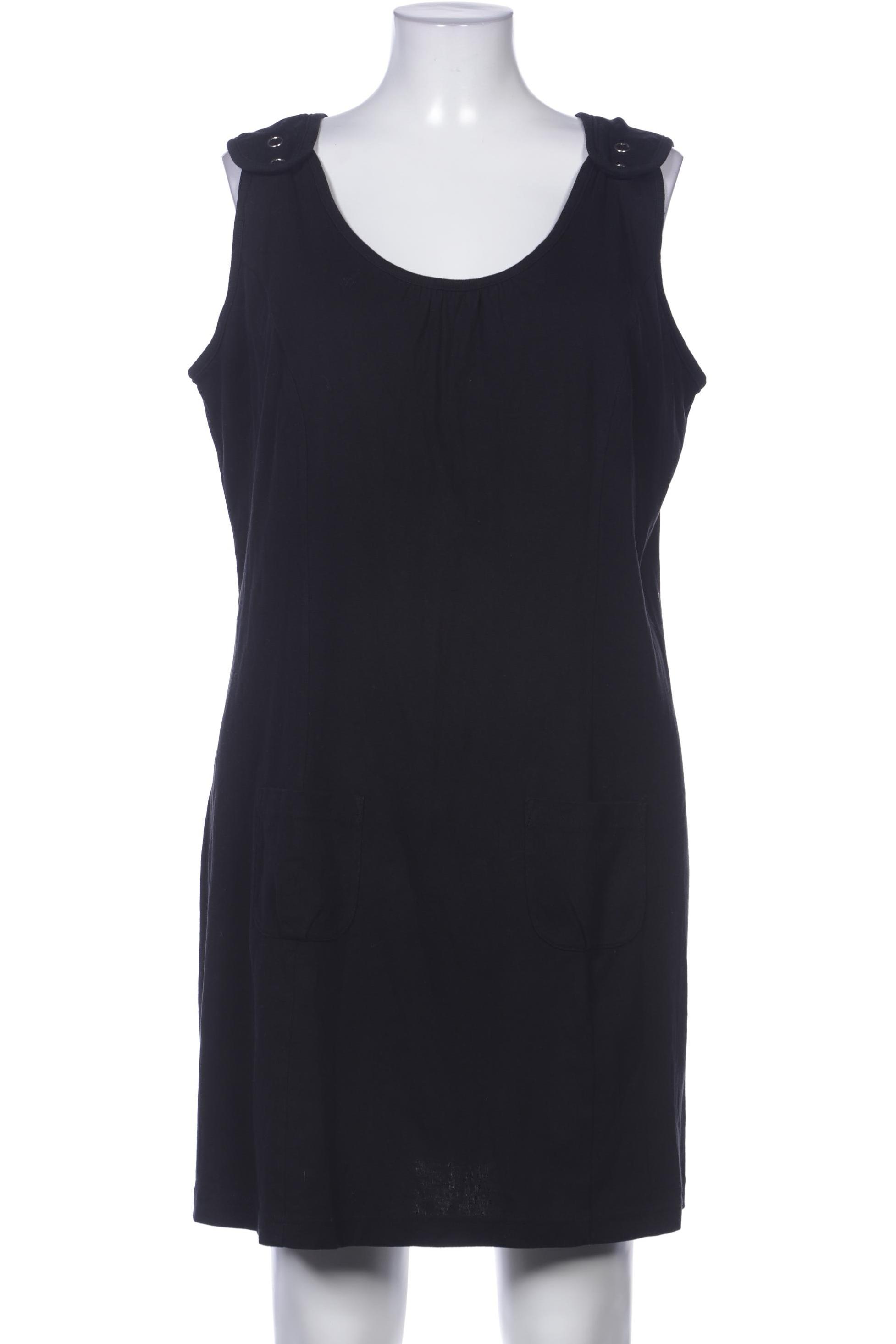 

sheego Damen Kleid, schwarz, Gr. 46