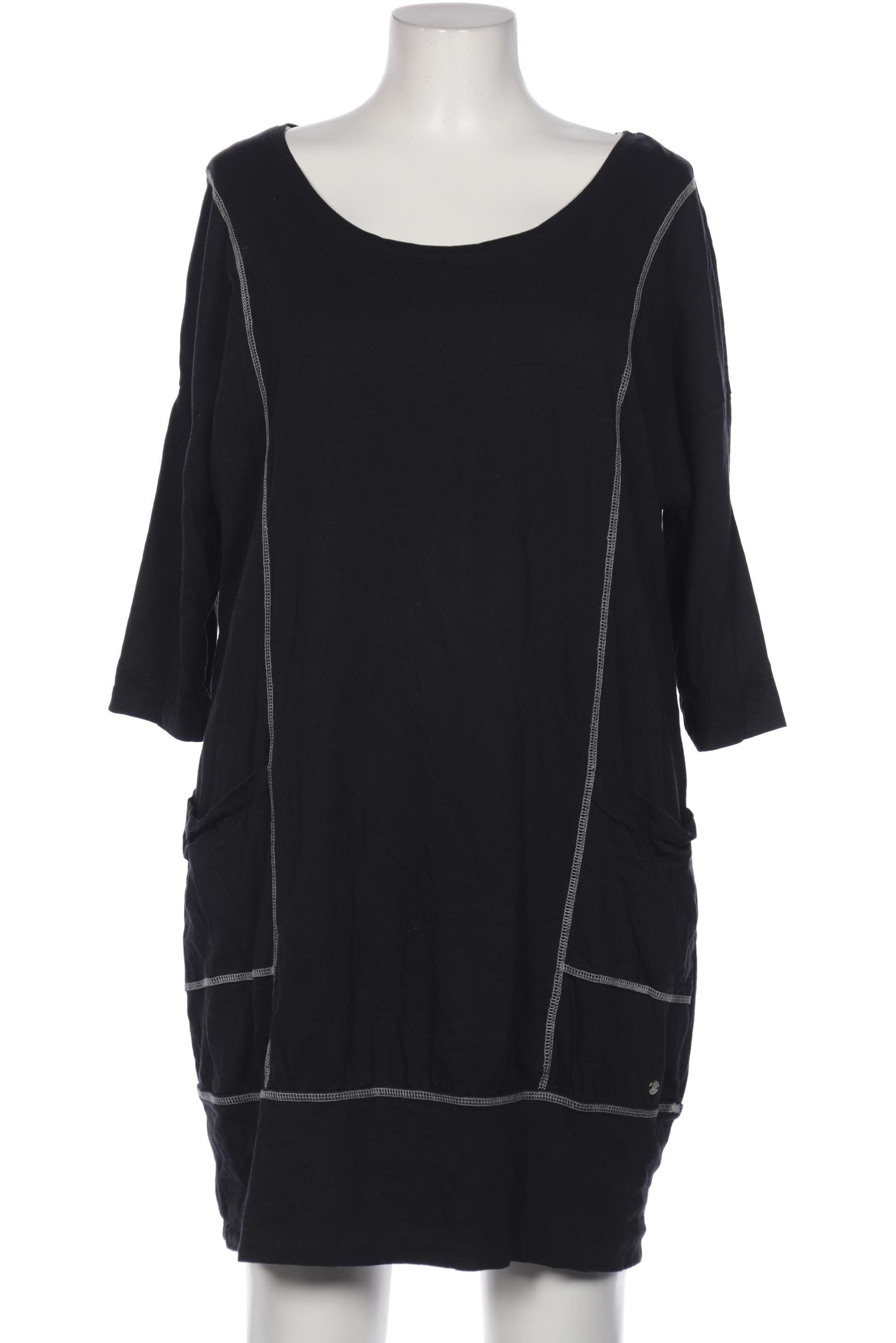 

sheego Damen Kleid, schwarz, Gr. 46