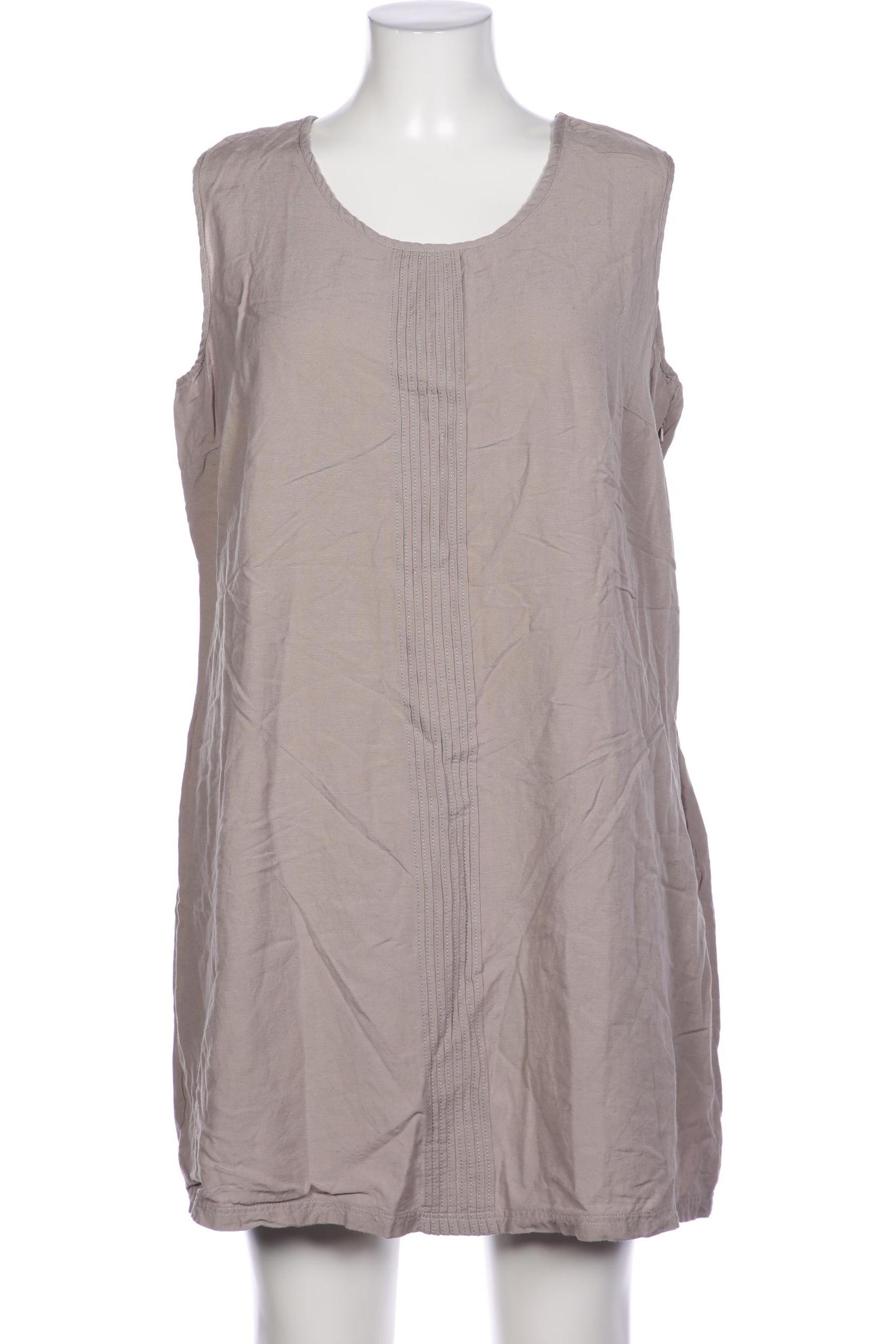 

sheego Damen Kleid, beige
