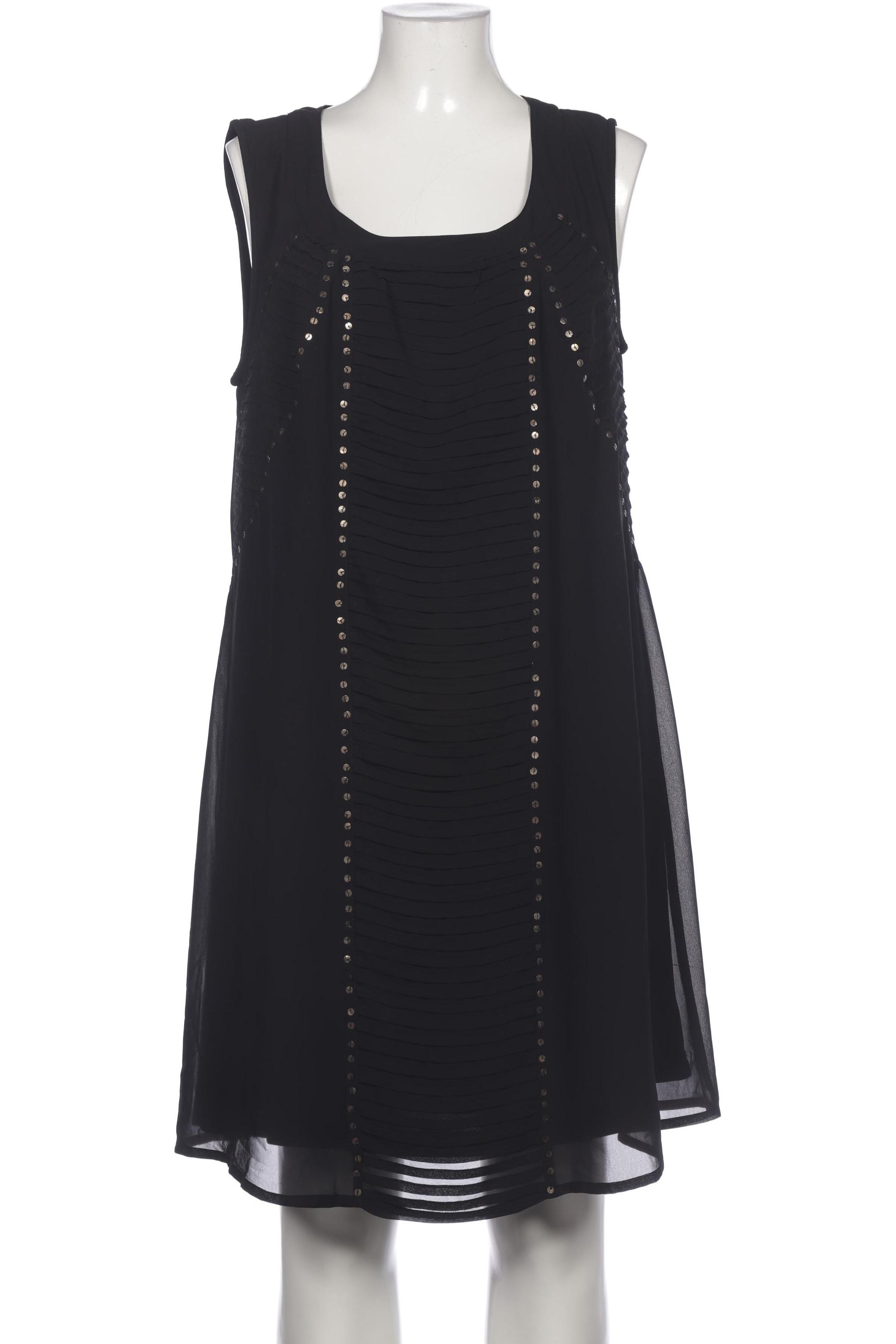 

sheego Damen Kleid, schwarz, Gr. 23