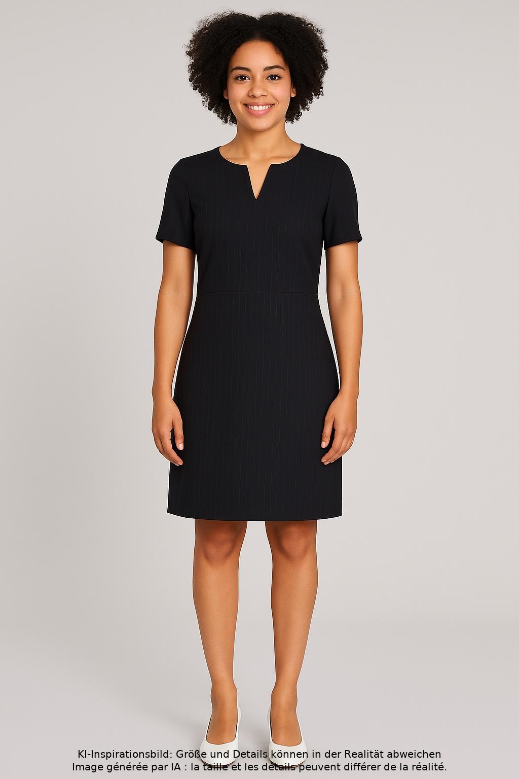 

sheego Damen Kleid, marineblau, Gr. 80