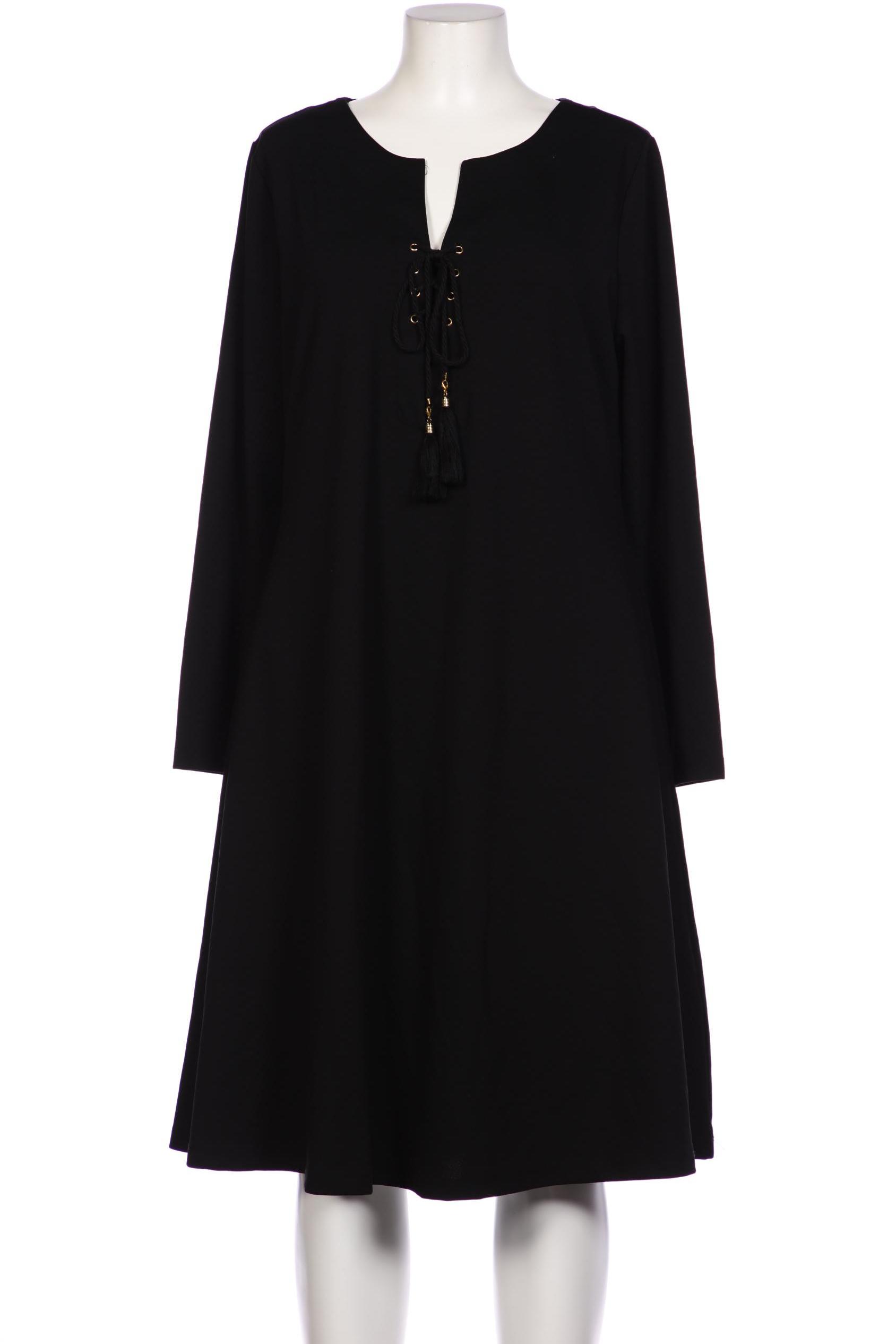 

sheego Damen Kleid, schwarz, Gr. 46