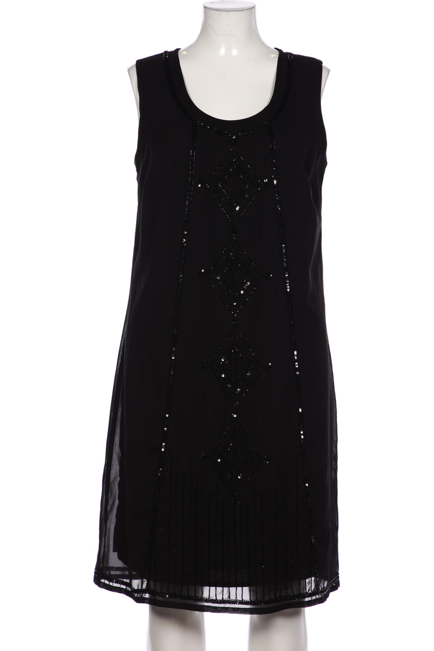 

sheego Damen Kleid, schwarz, Gr. 44