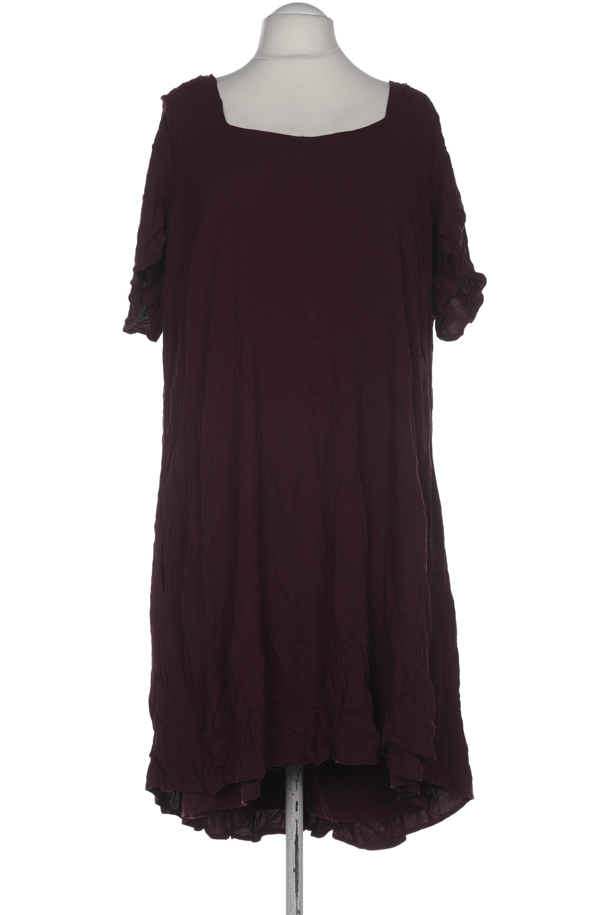 

sheego Damen Kleid, bordeaux, Gr. 58