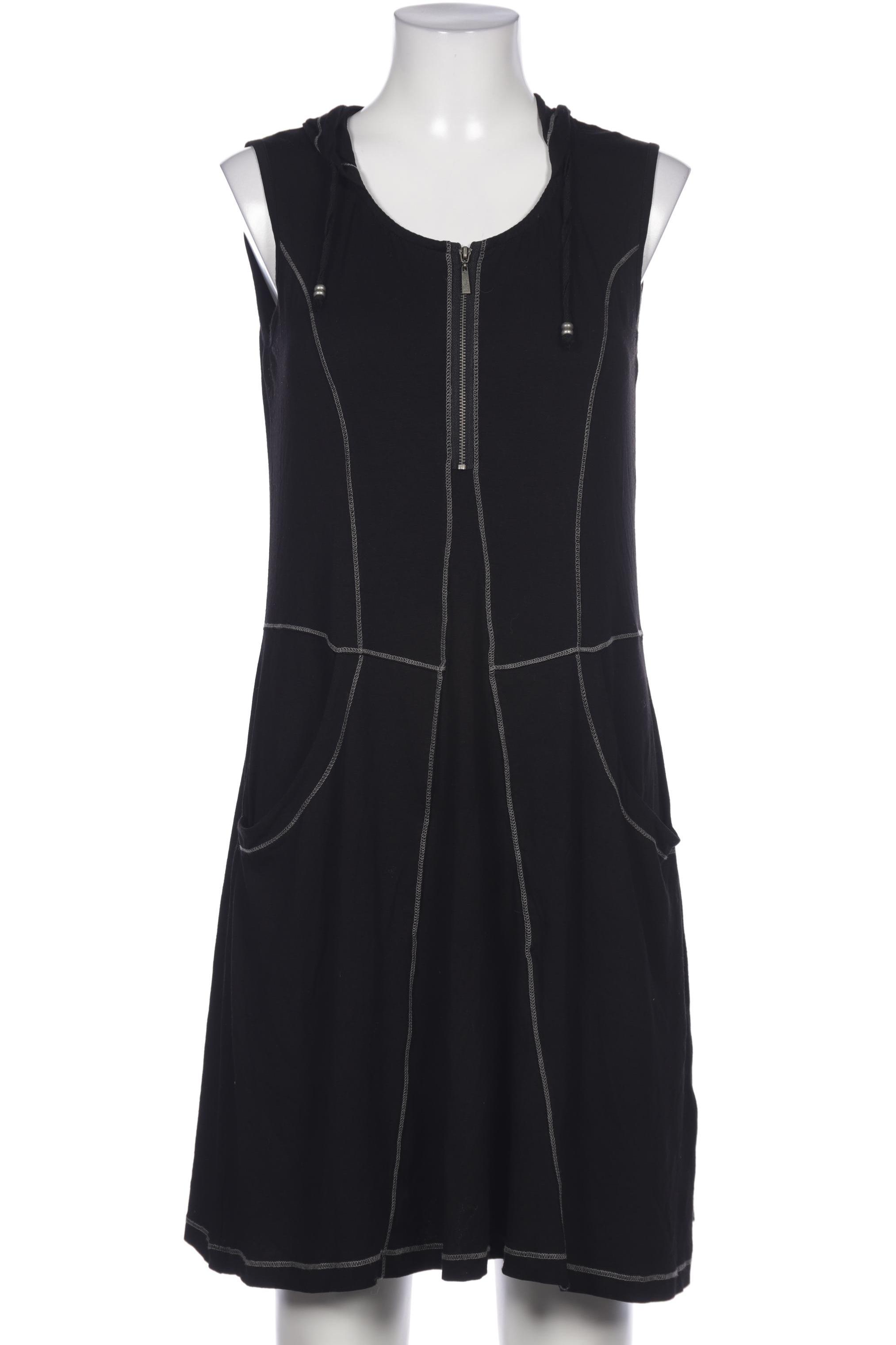 

sheego Damen Kleid, schwarz, Gr. 40