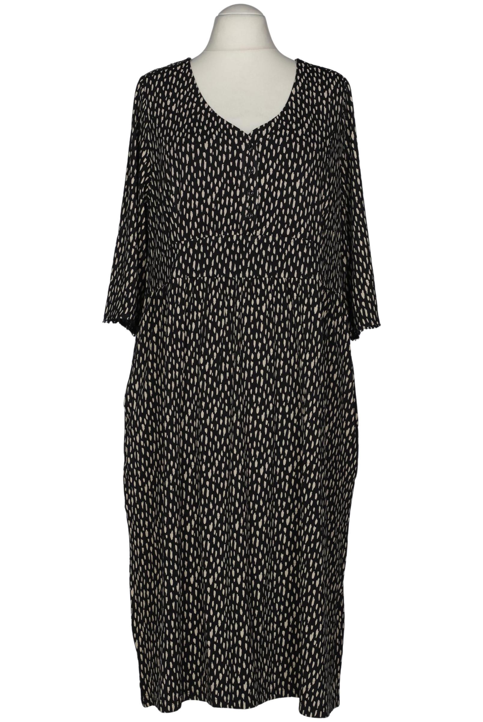 

sheego Damen Kleid, schwarz, Gr. 24