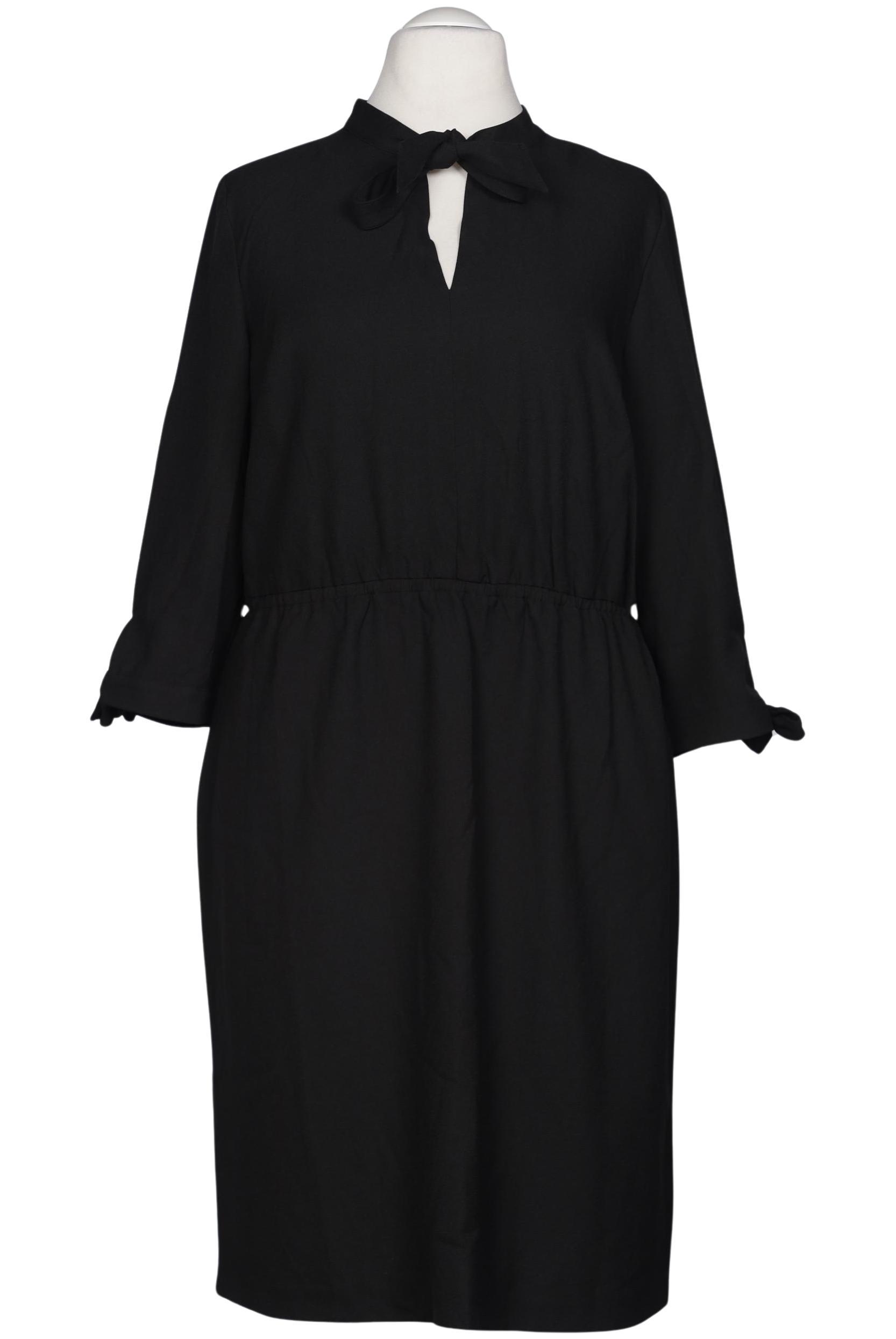 

sheego Damen Kleid, schwarz, Gr. 46