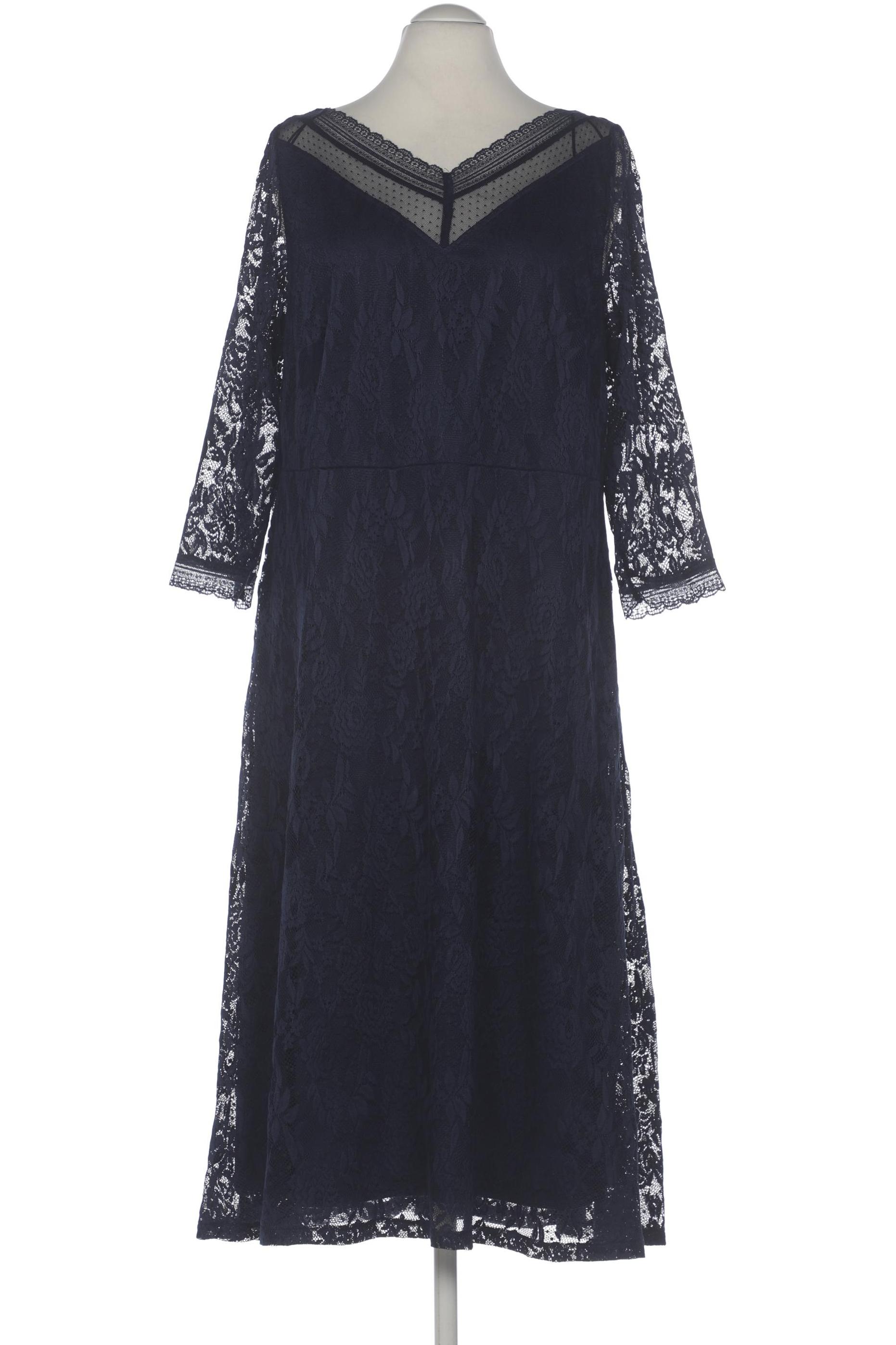 

sheego Damen Kleid, marineblau, Gr. 48