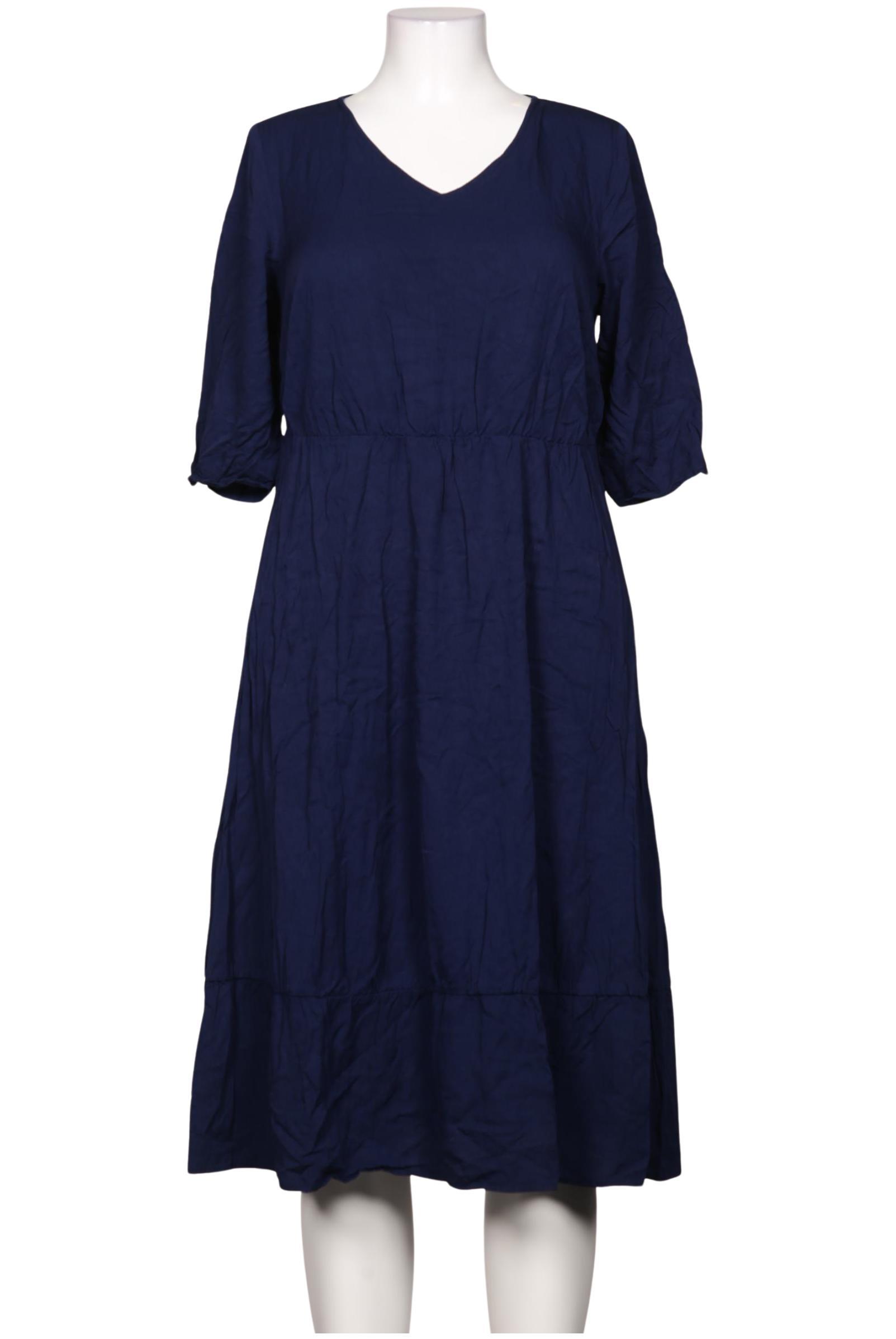 

sheego Damen Kleid, marineblau, Gr. 44