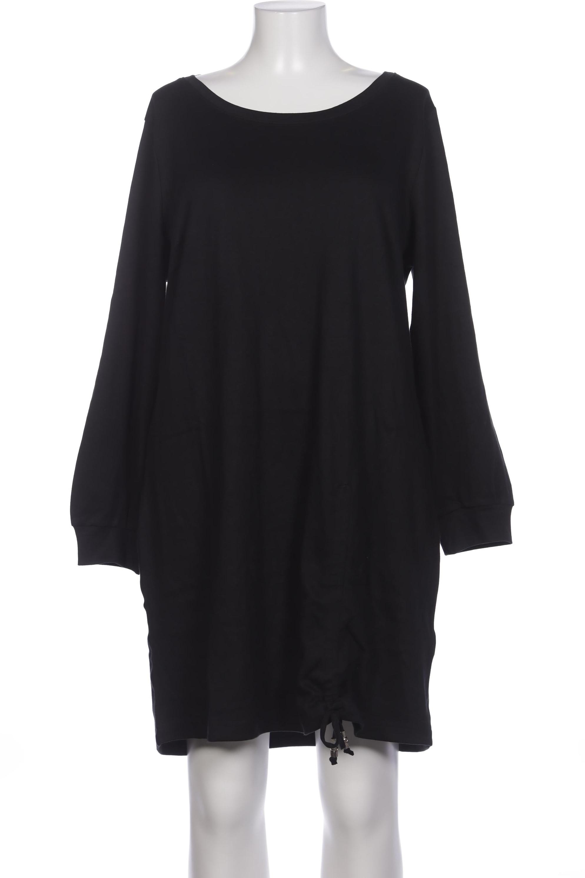 

sheego Damen Kleid, schwarz, Gr. 46