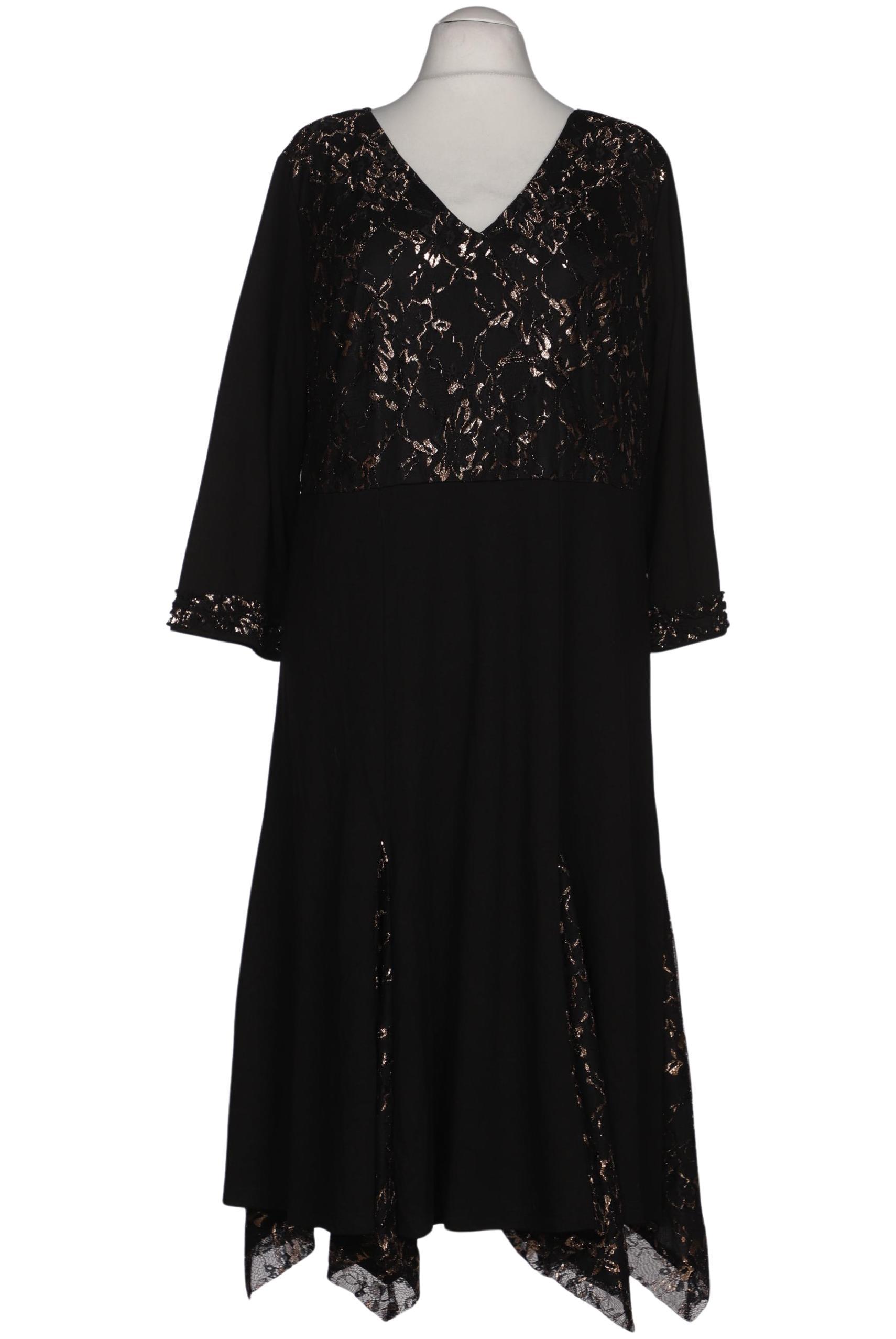 

sheego Damen Kleid, schwarz, Gr. 48