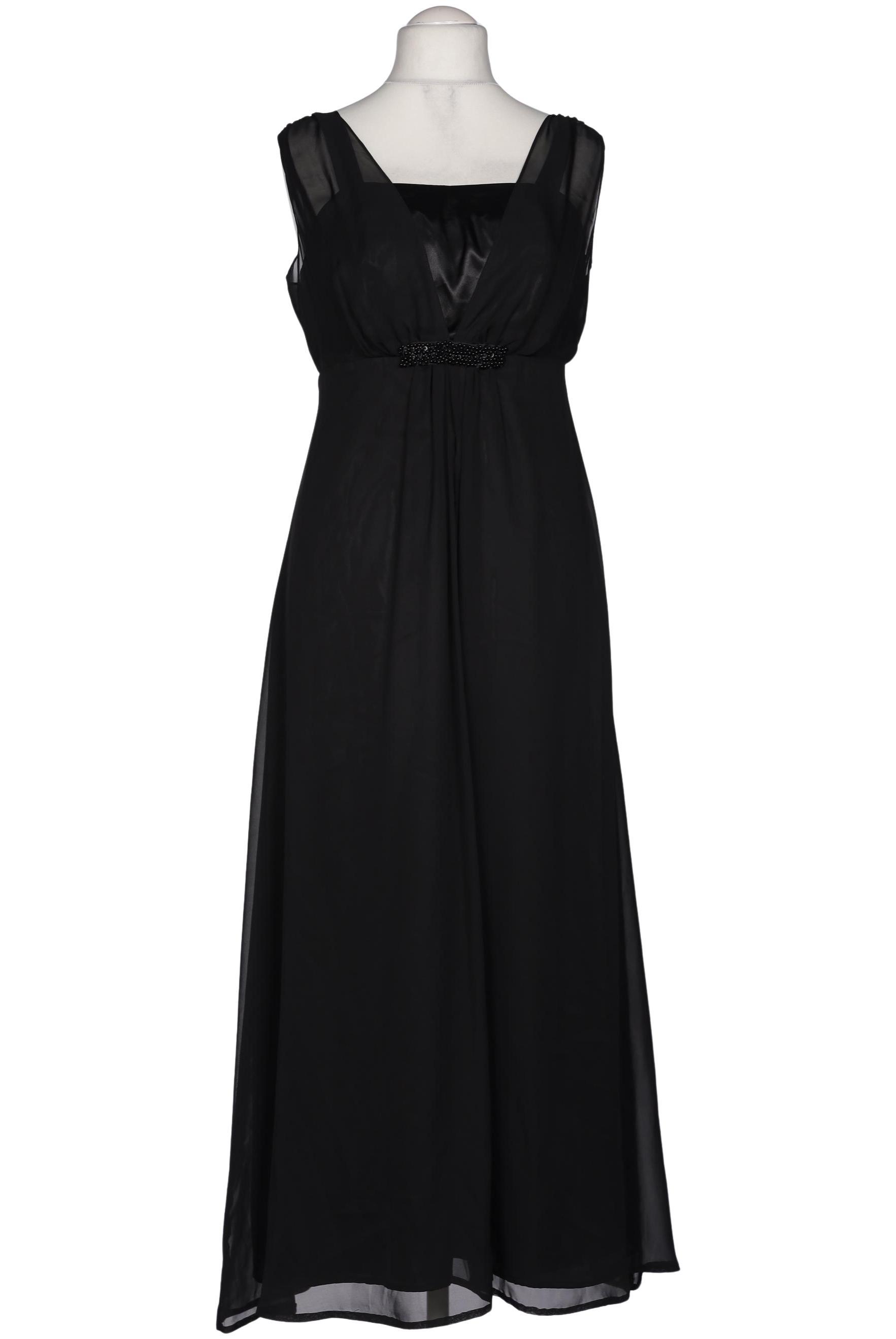 

sheego Damen Kleid, schwarz, Gr. 42