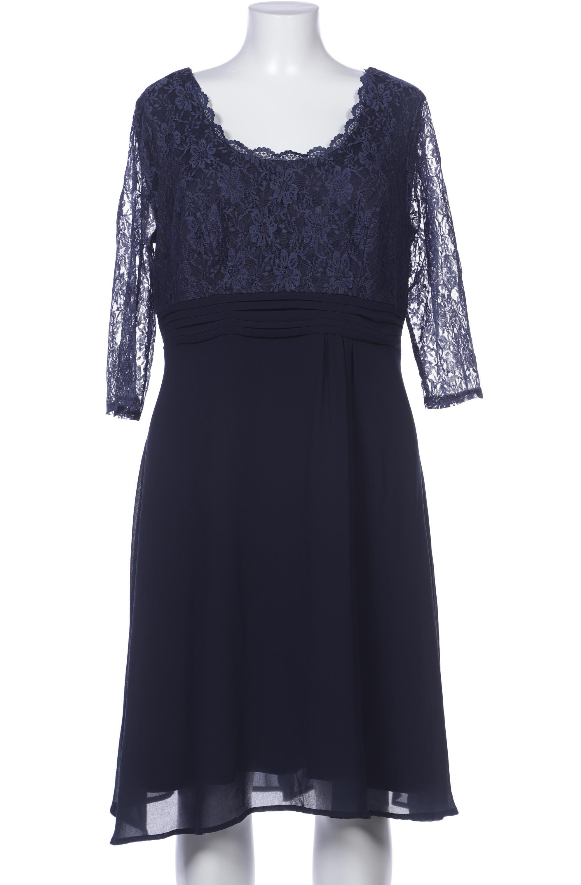 

sheego Damen Kleid, marineblau, Gr. 44
