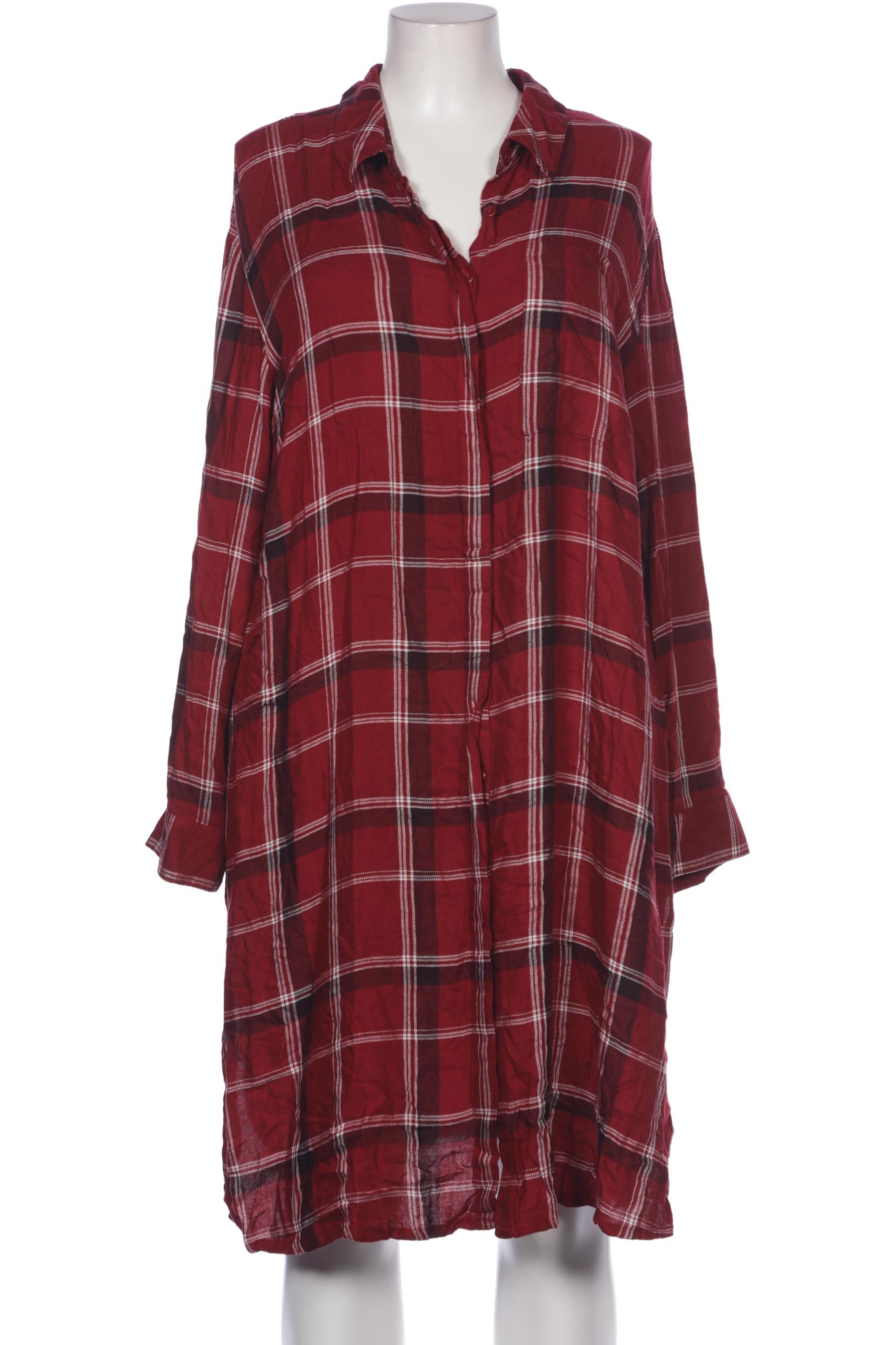 

sheego Damen Kleid, bordeaux, Gr. 48