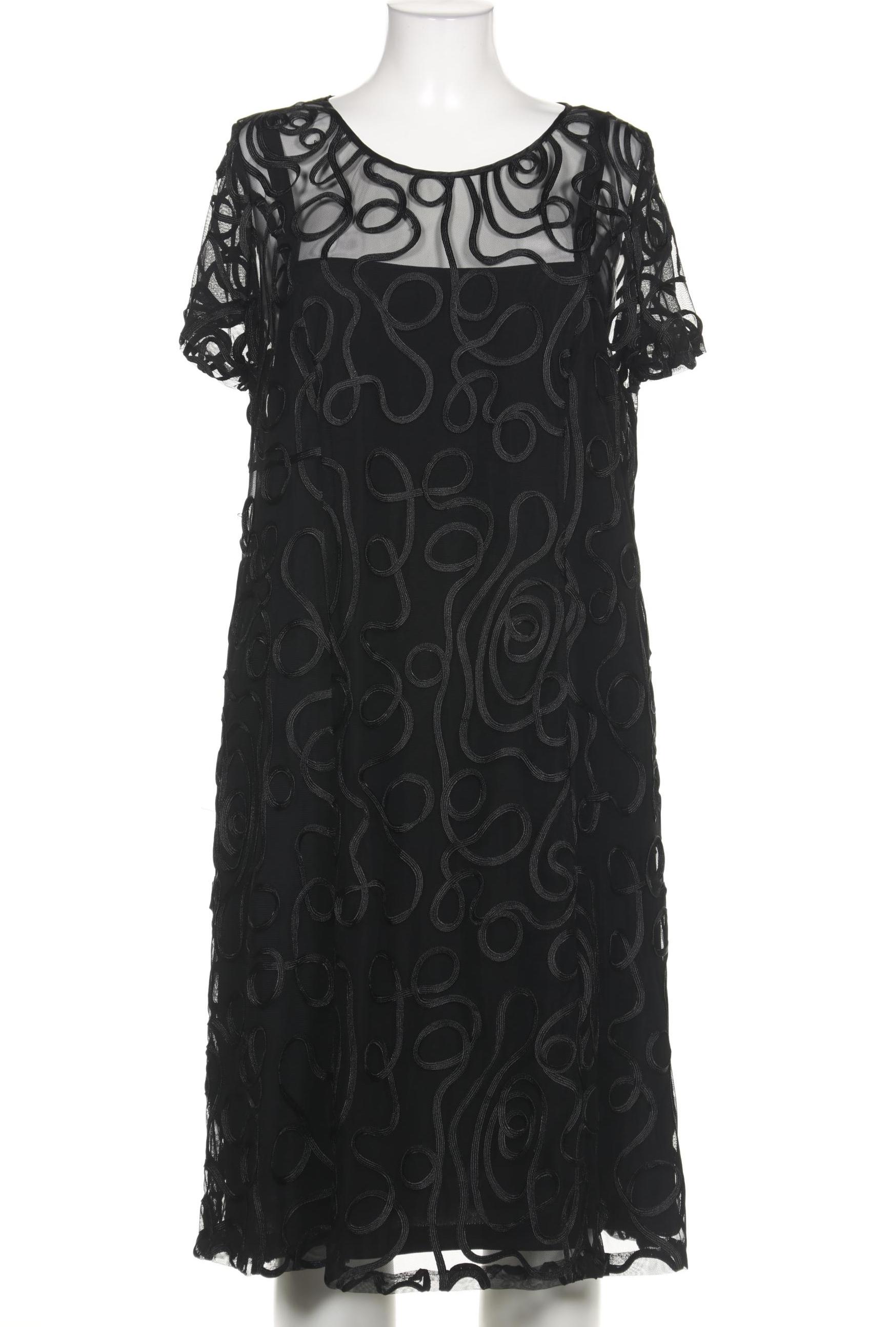 

sheego Damen Kleid, schwarz, Gr. 50