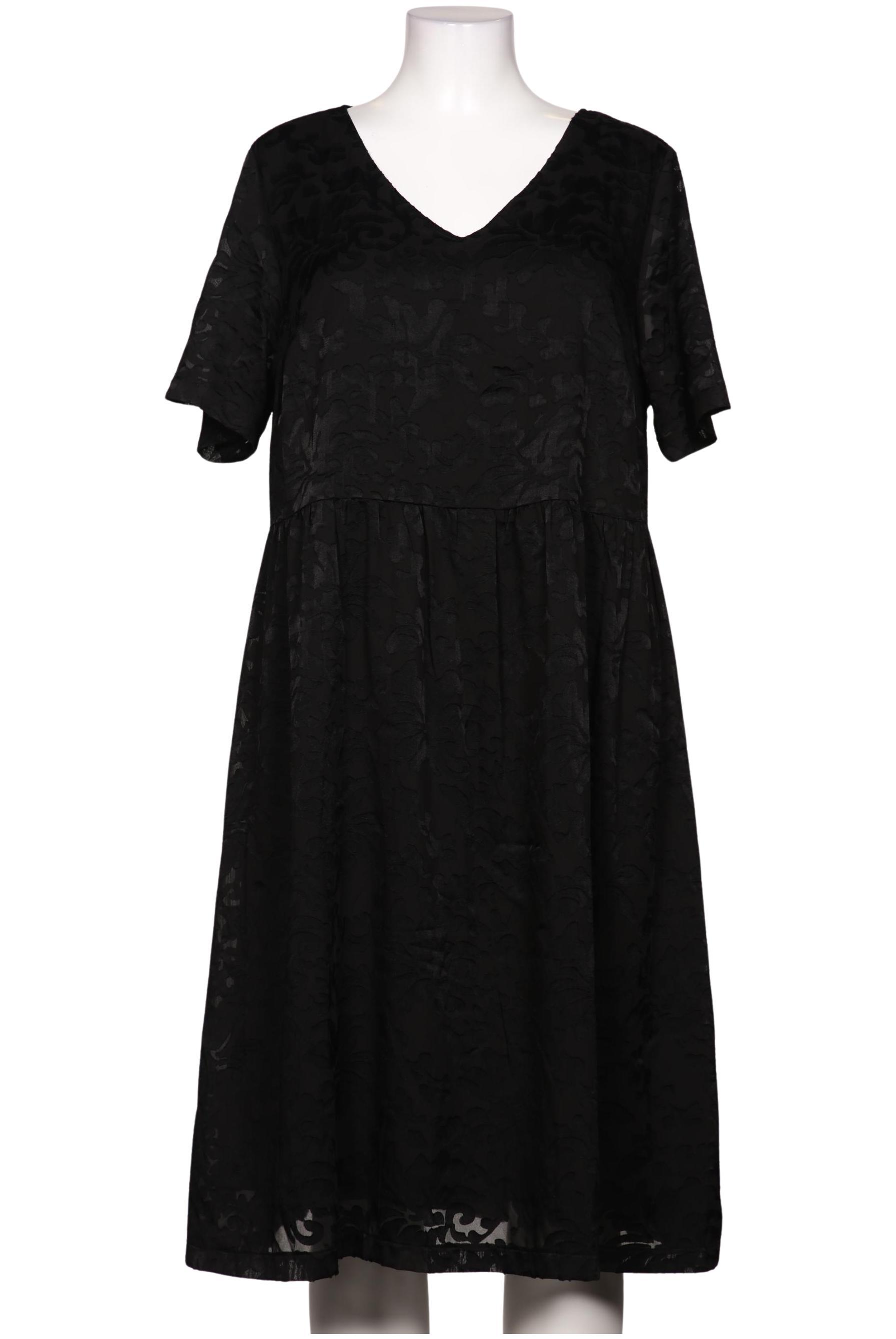 

sheego Damen Kleid, schwarz, Gr. 48