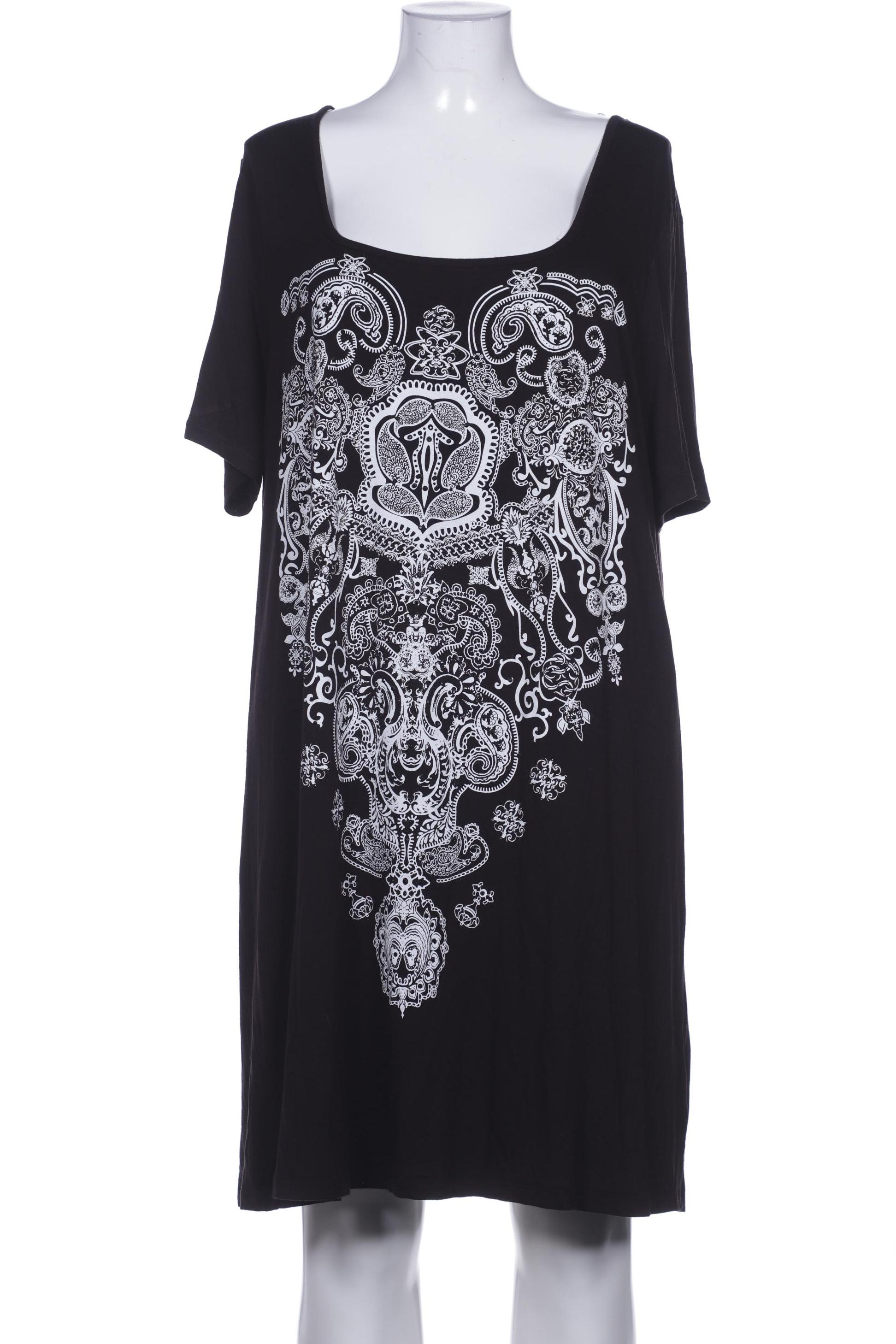 

sheego Damen Kleid, schwarz, Gr. 48