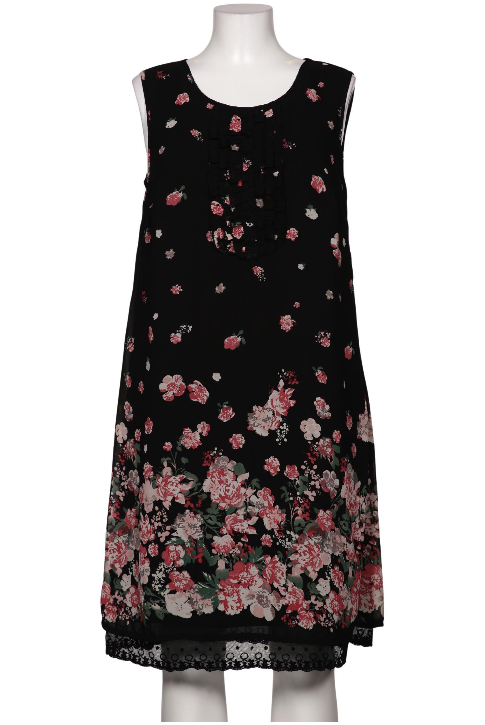 

sheego Damen Kleid, schwarz, Gr. 42