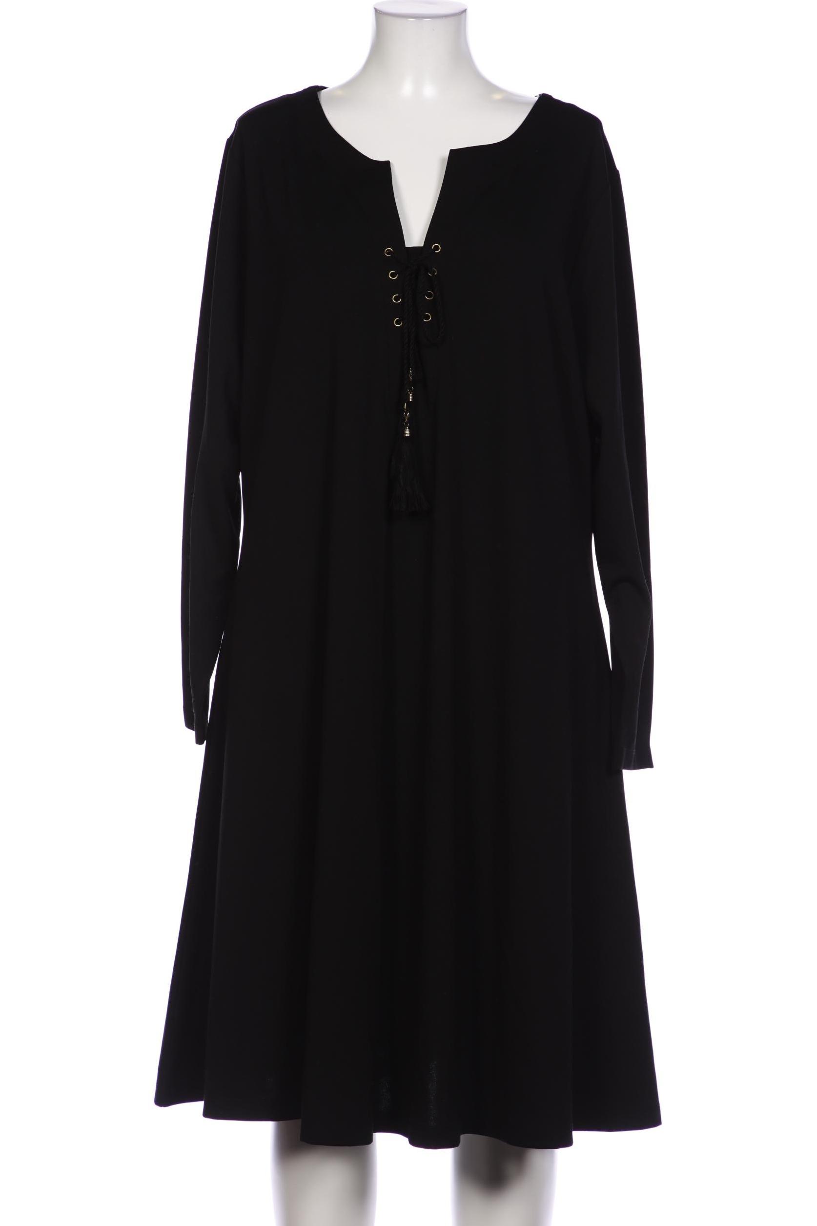 

sheego Damen Kleid, schwarz, Gr. 52