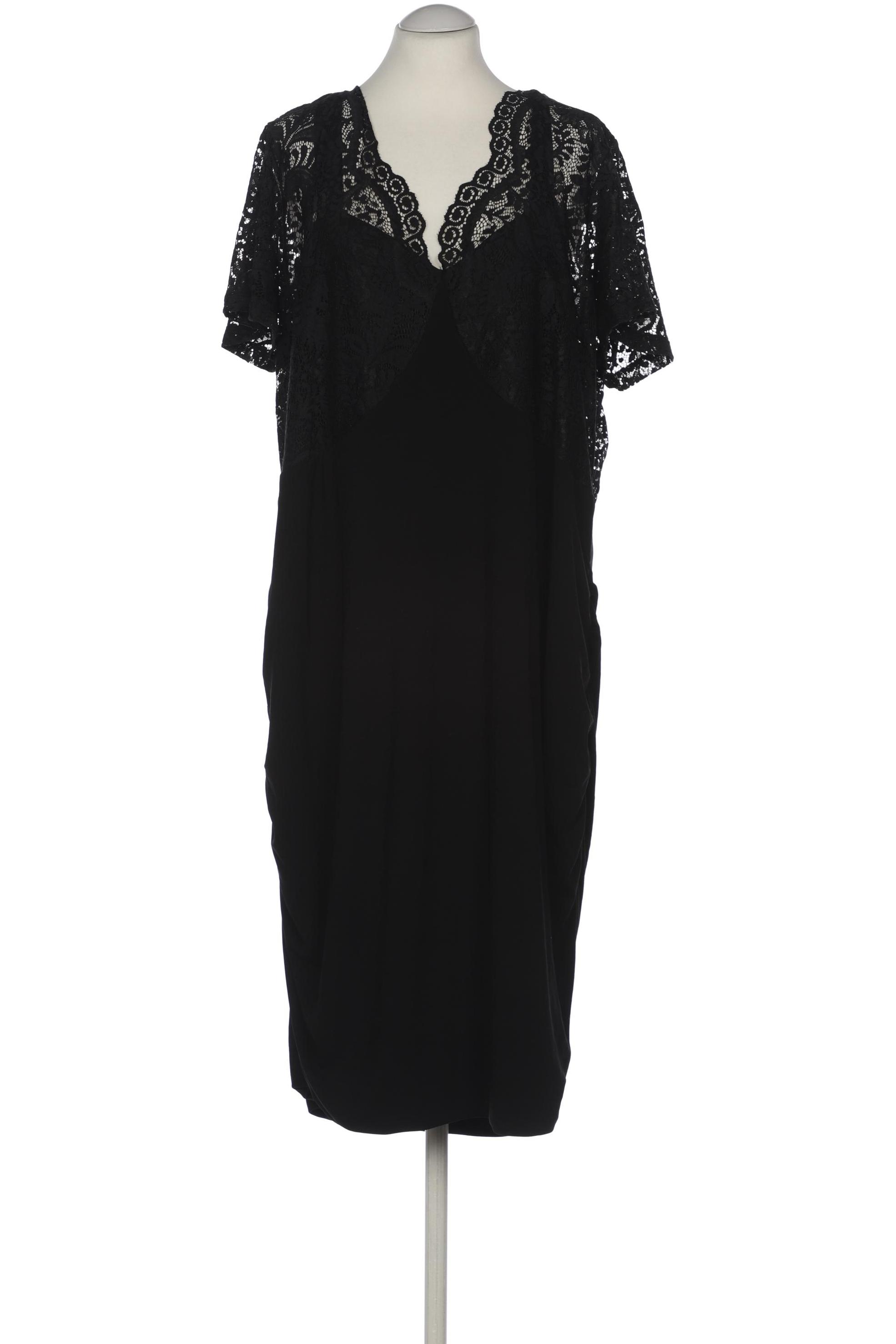 

sheego Damen Kleid, schwarz, Gr. 54