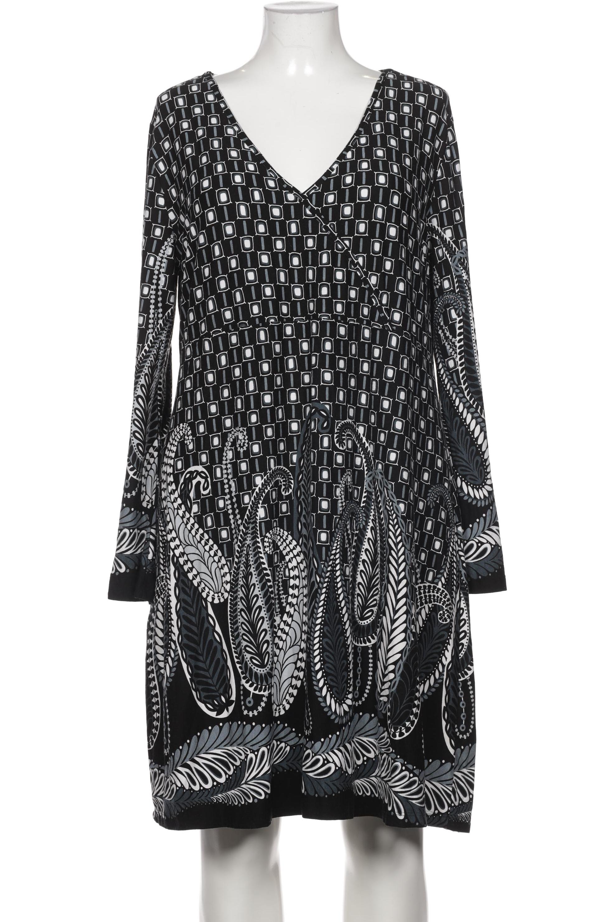 

sheego Damen Kleid, schwarz, Gr. 48