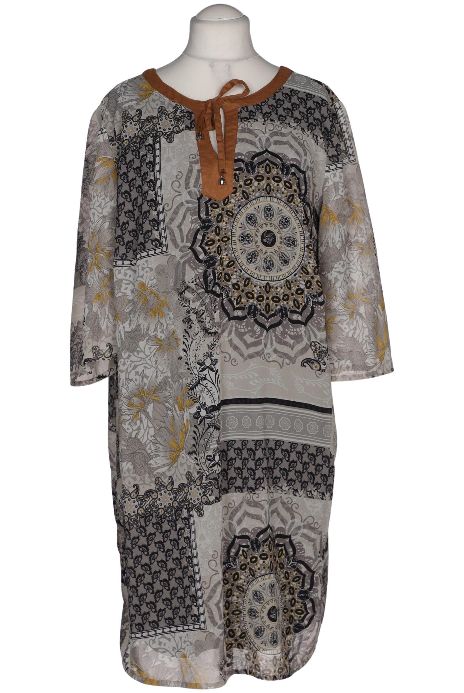 

sheego Damen Kleid, mehrfarbig, Gr. 54