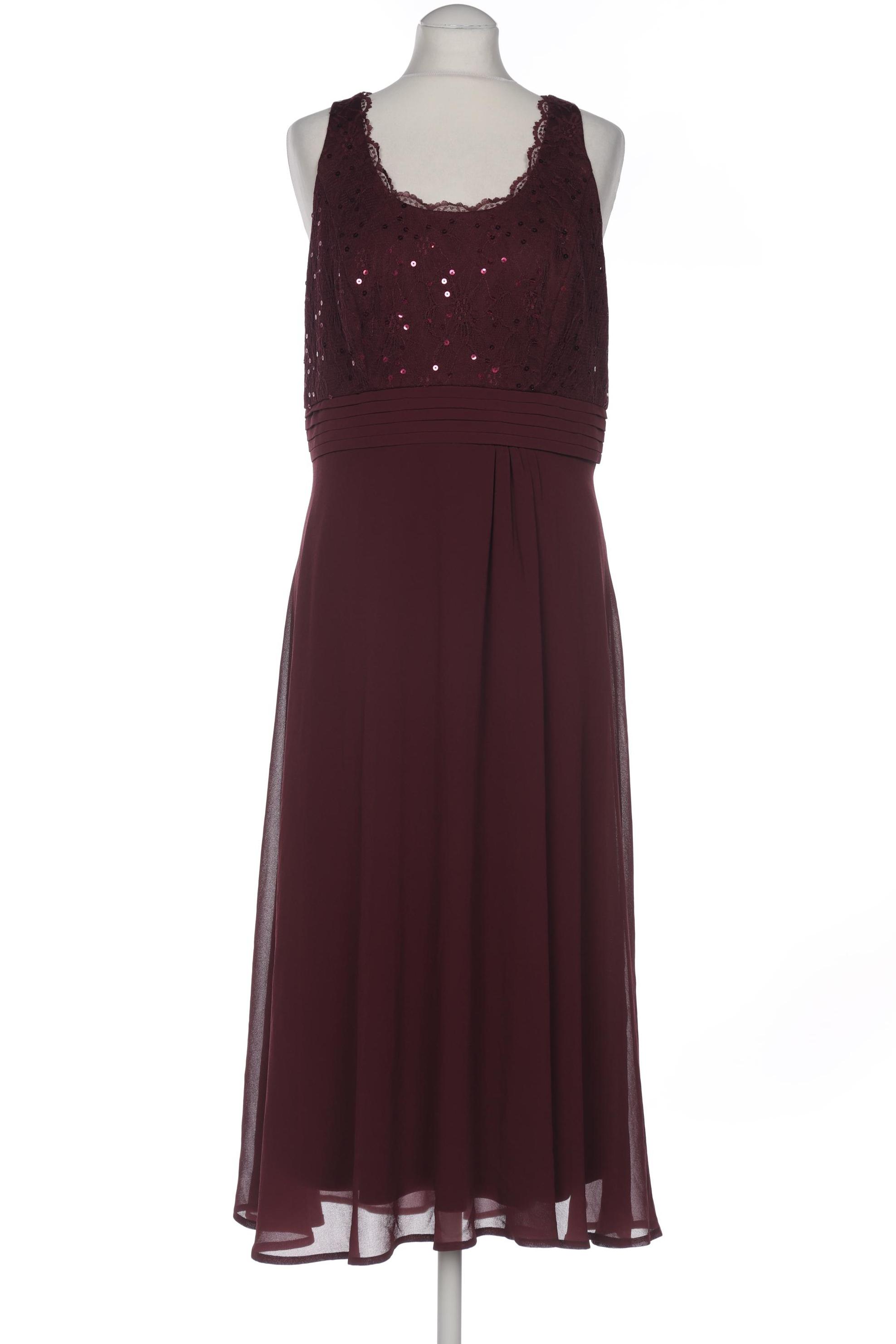 

sheego Damen Kleid, bordeaux