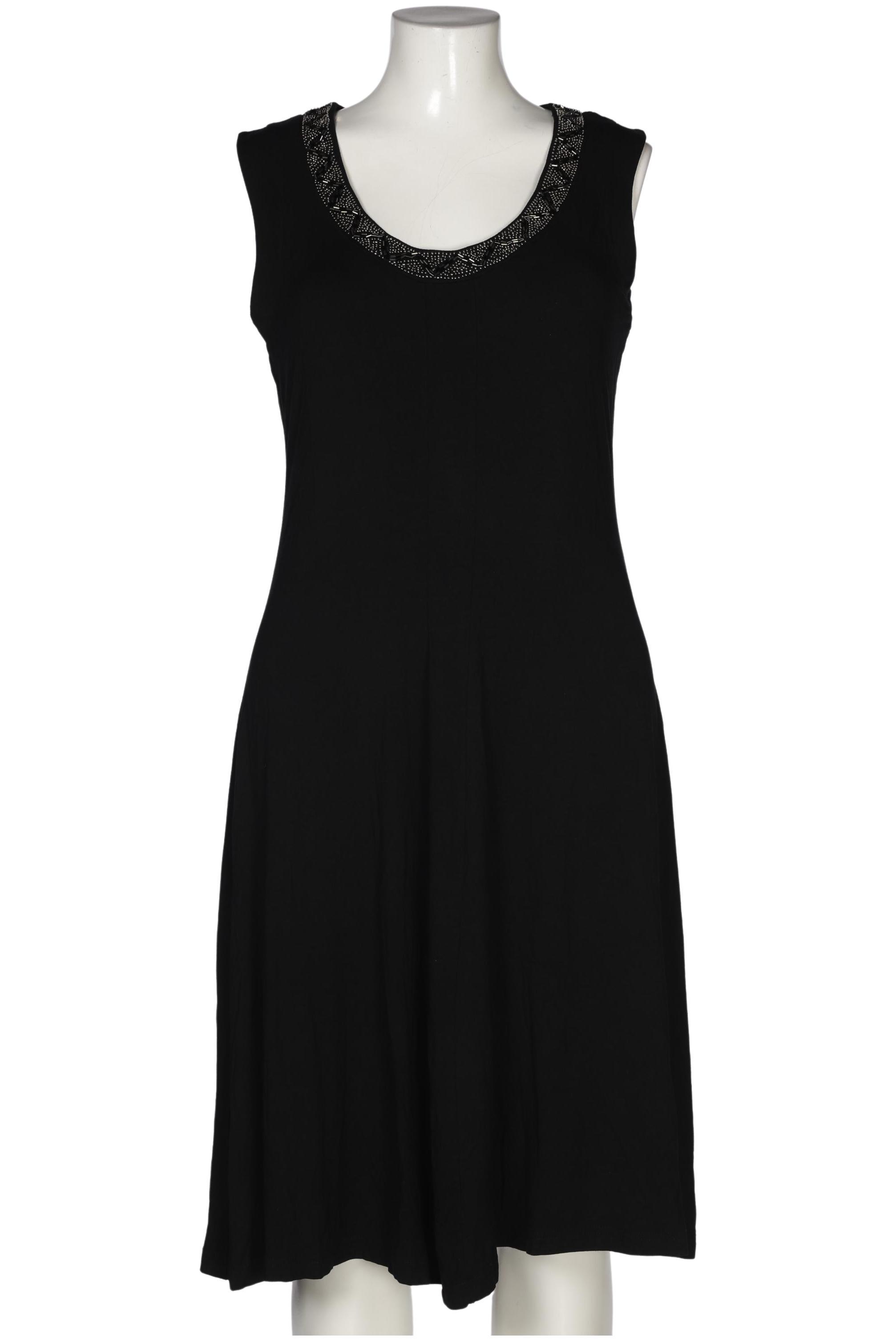 

sheego Damen Kleid, schwarz, Gr. 44