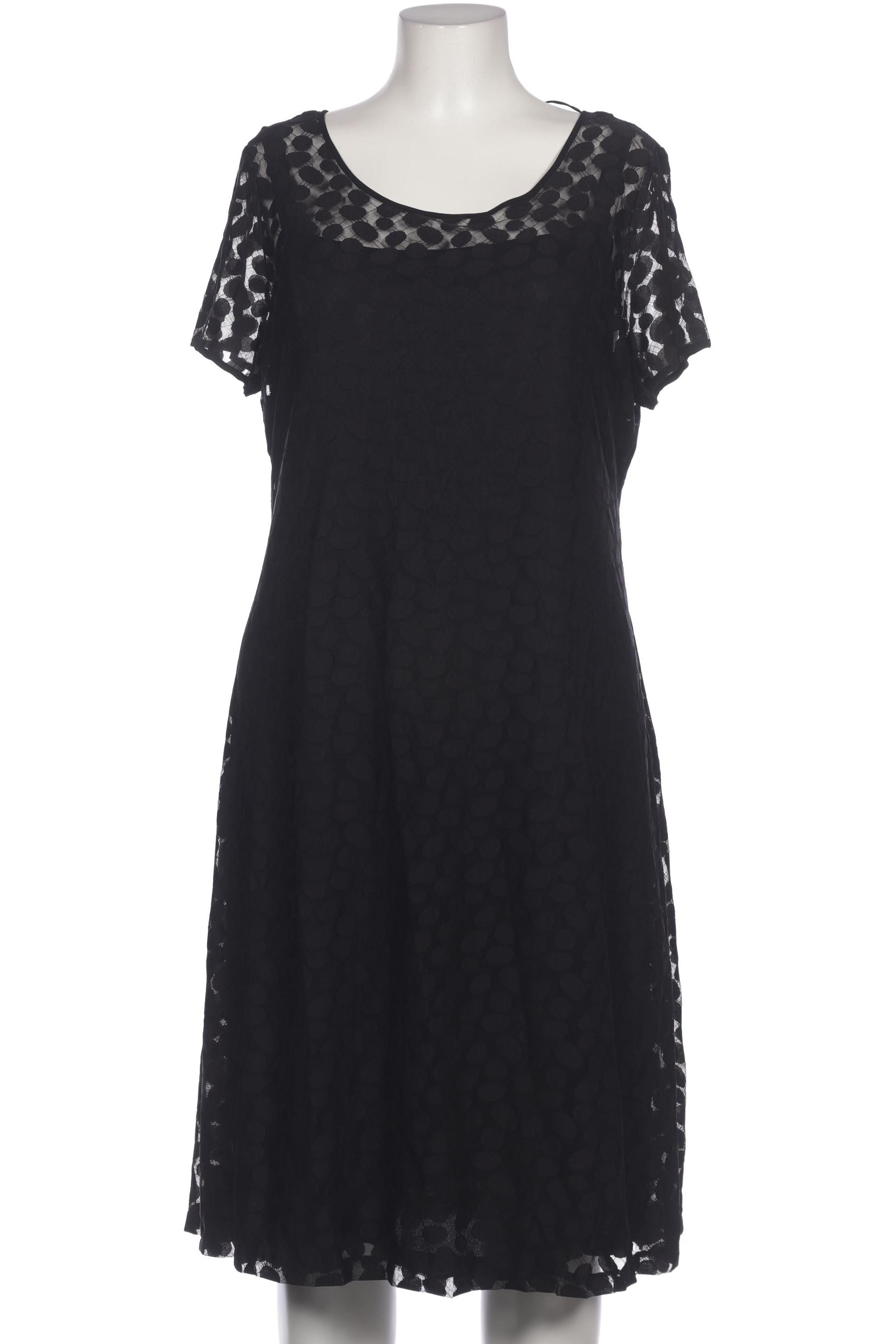 

sheego Damen Kleid, schwarz, Gr. 50