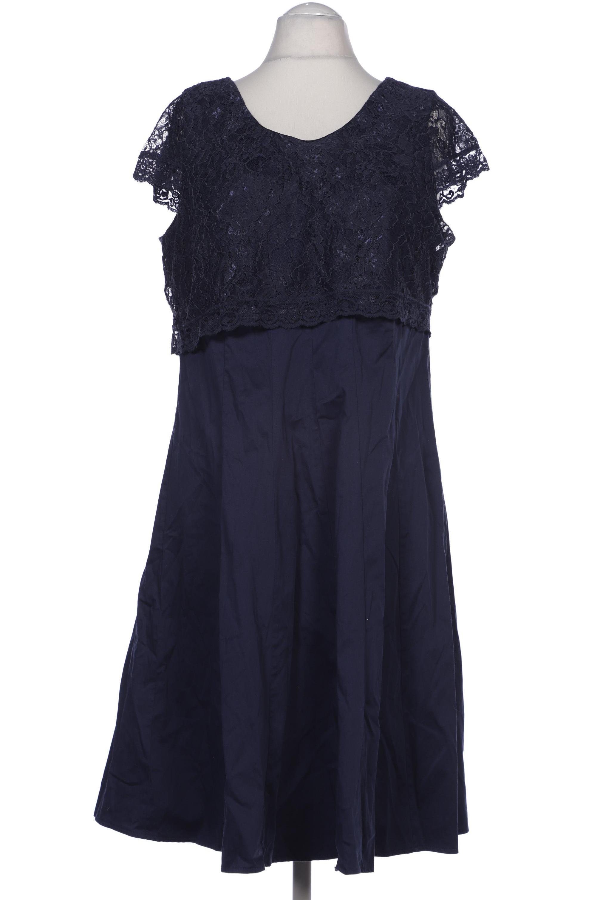 

sheego Damen Kleid, marineblau, Gr. 46