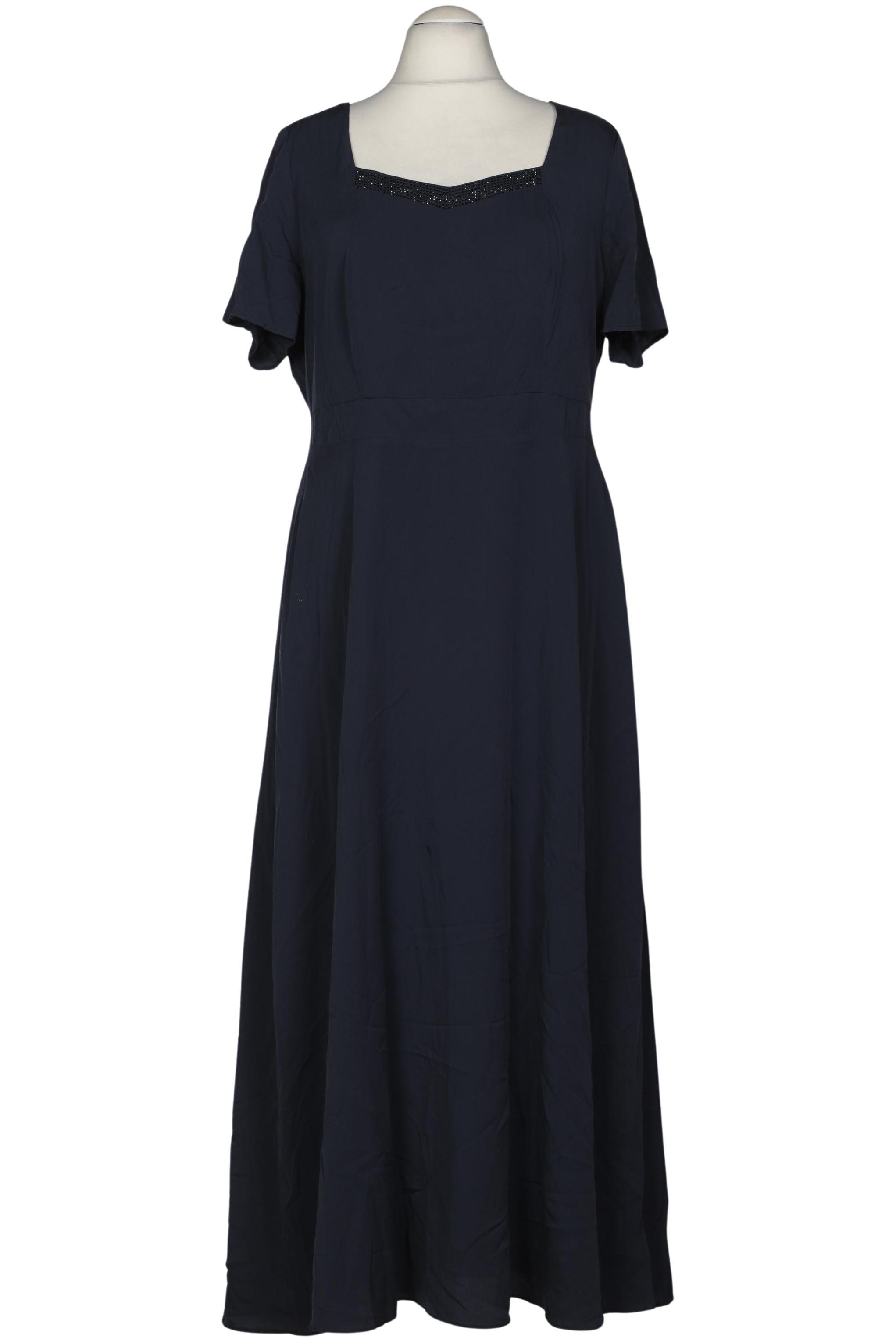 

sheego Damen Kleid, marineblau, Gr. 46