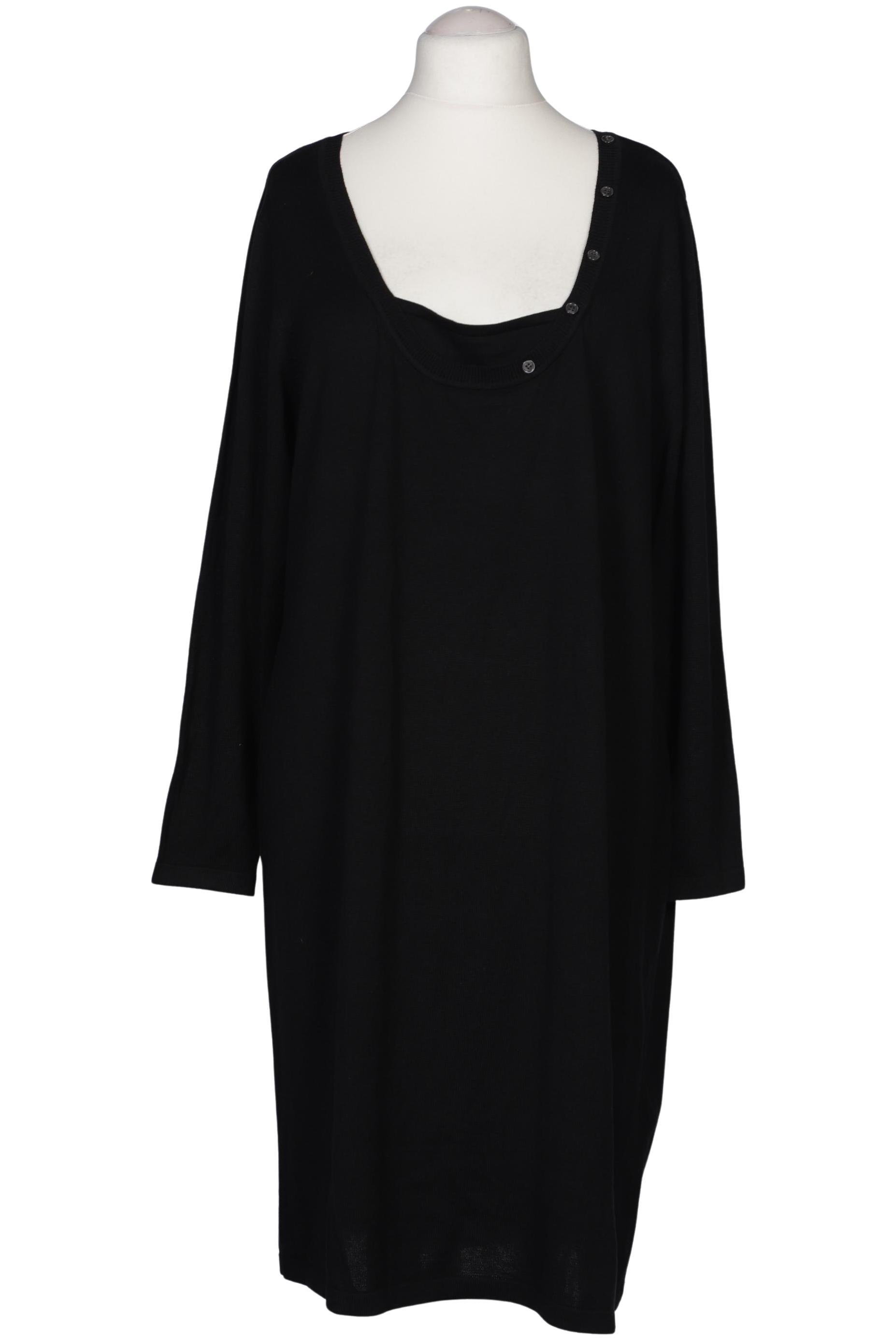 

sheego Damen Kleid, schwarz, Gr. 52