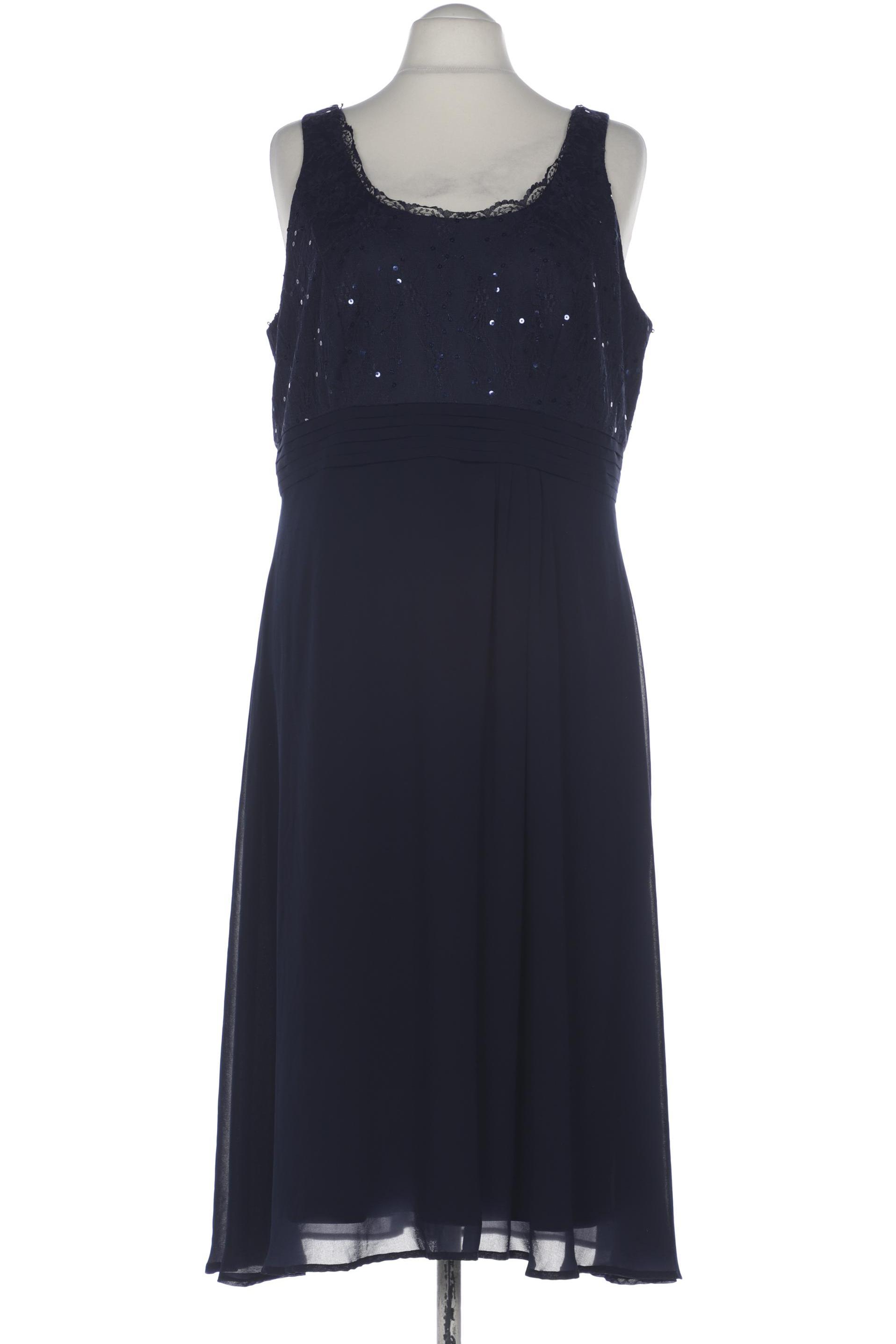 

sheego Damen Kleid, marineblau, Gr. 46