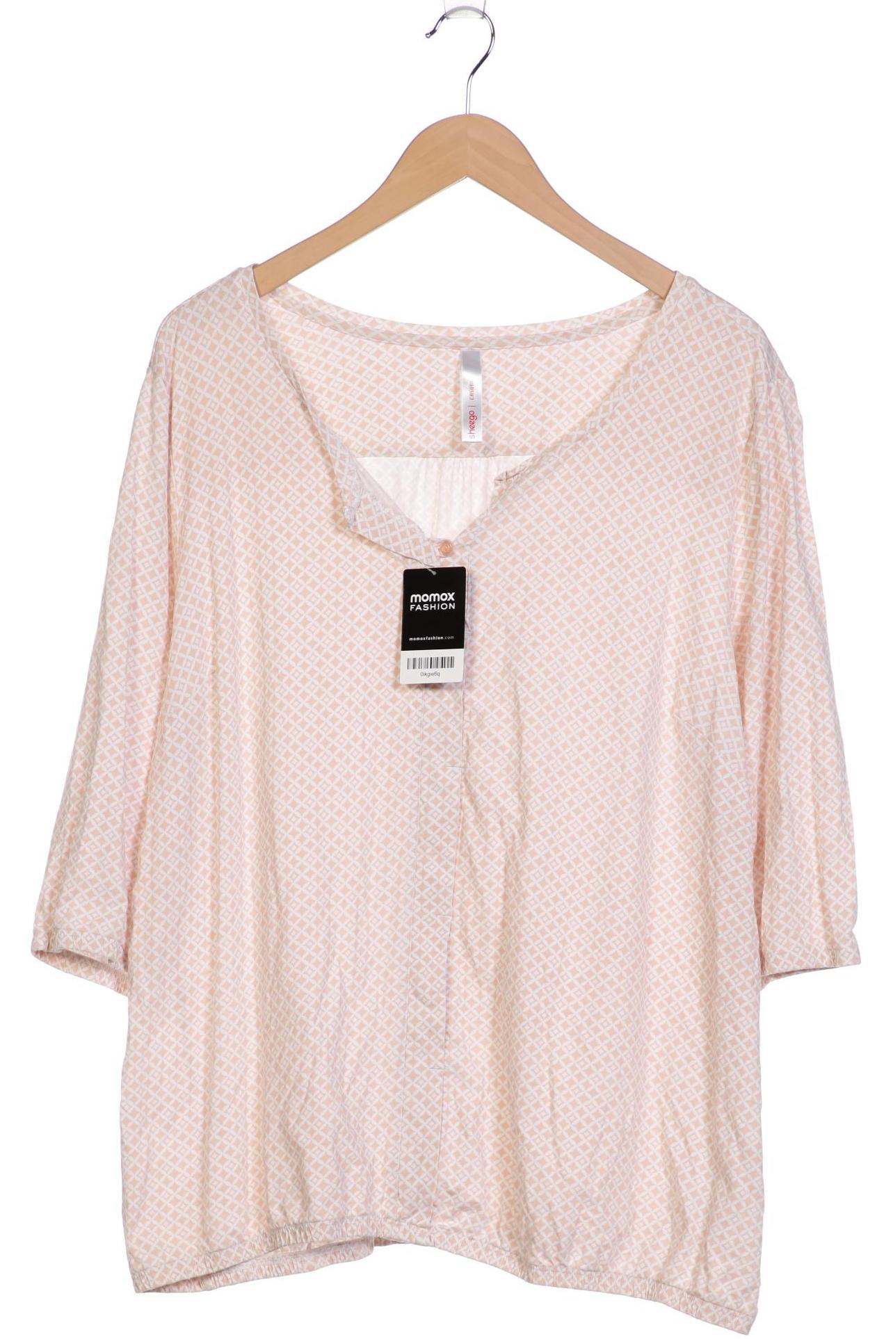 

sheego Damen Langarmshirt, pink, Gr. 48