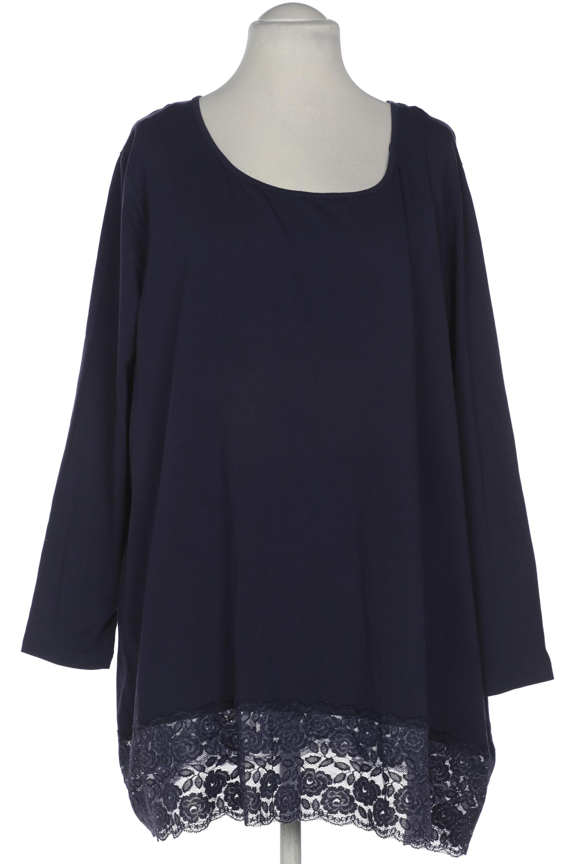 

sheego Damen Langarmshirt, flieder, Gr. 56