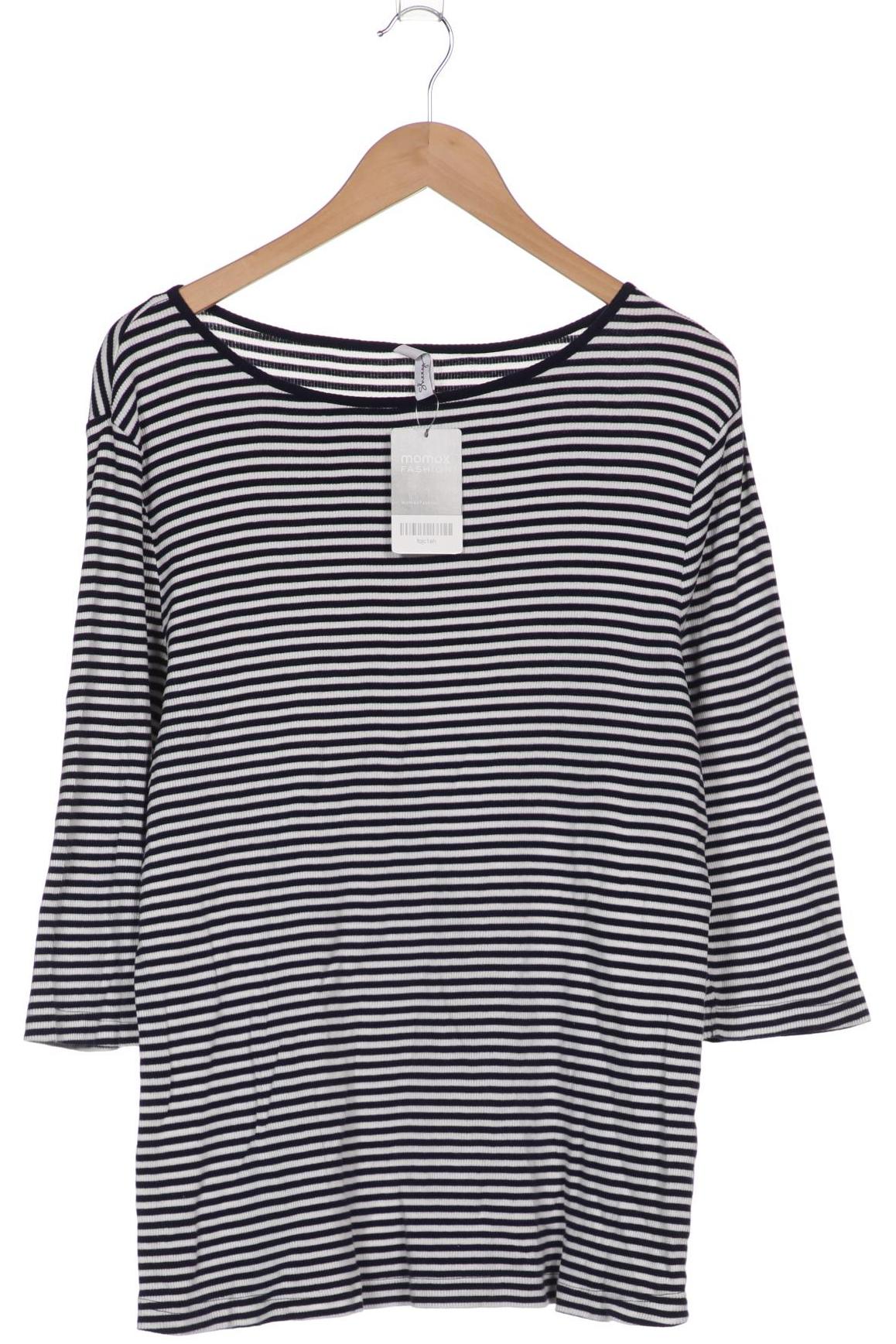 

sheego Damen Langarmshirt, marineblau, Gr. 38
